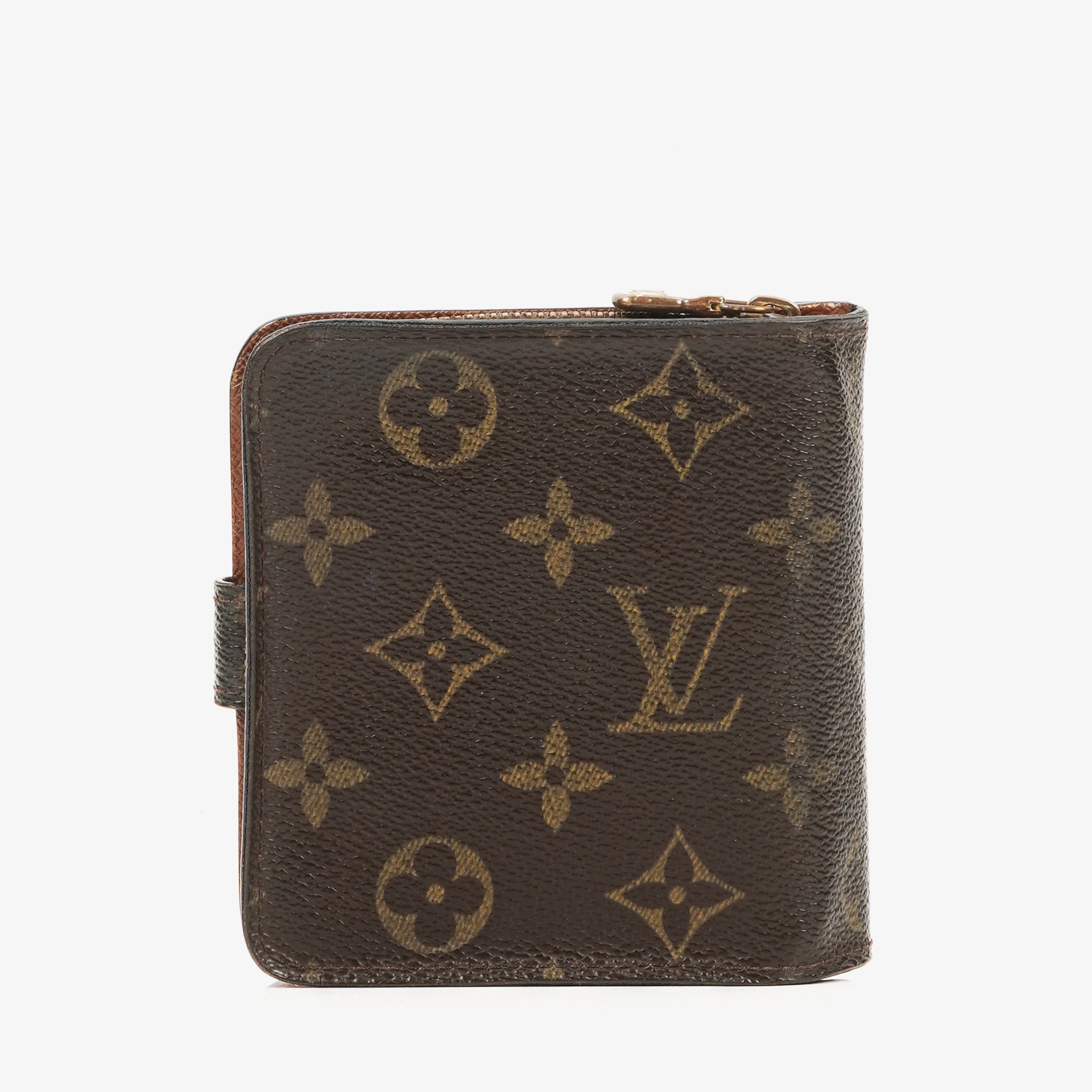 Louis Vuitton Monogram Canvas Compact Zippy Wallet