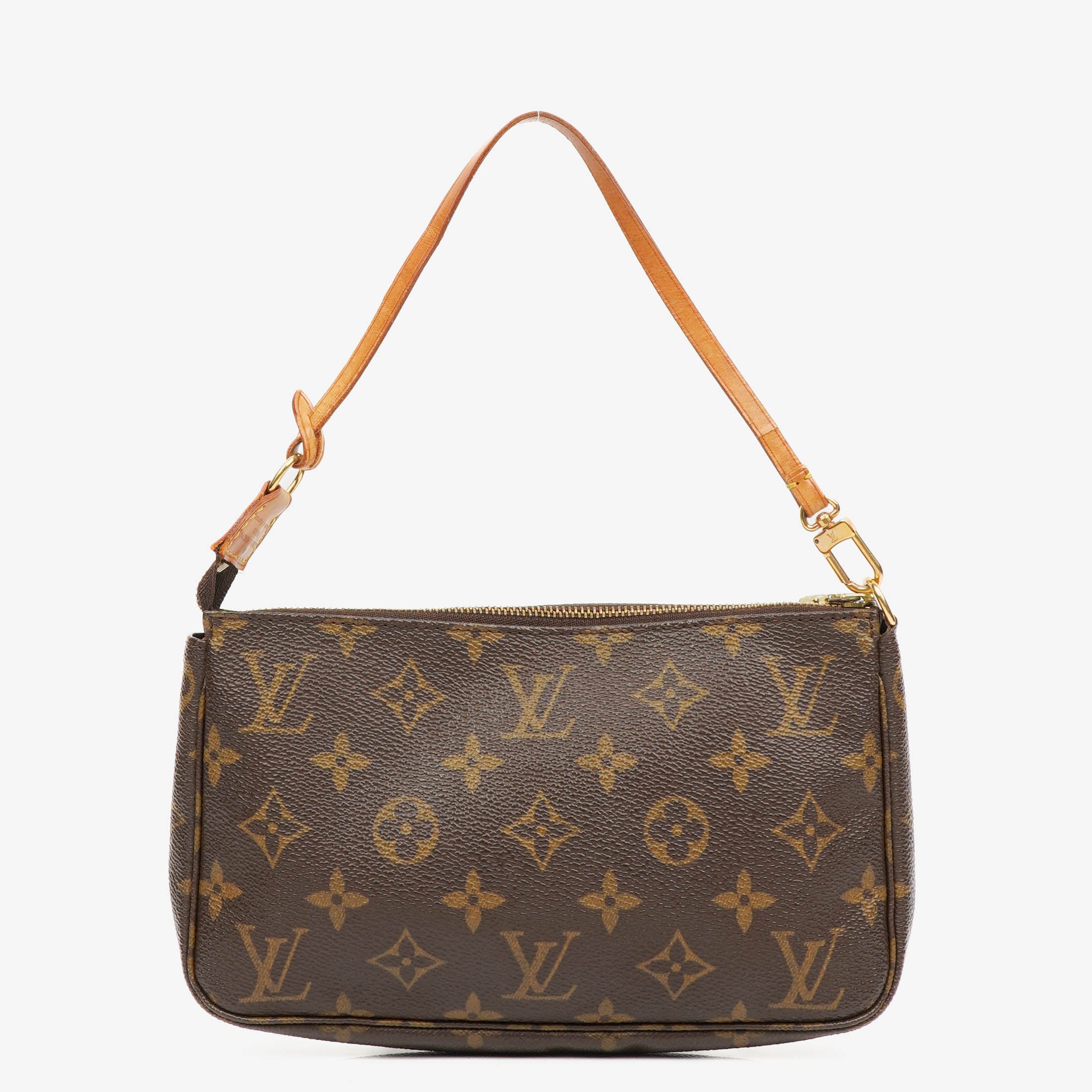Louis Vuitton Pochette Accessoires Monogram Canvas Clutch Handbag