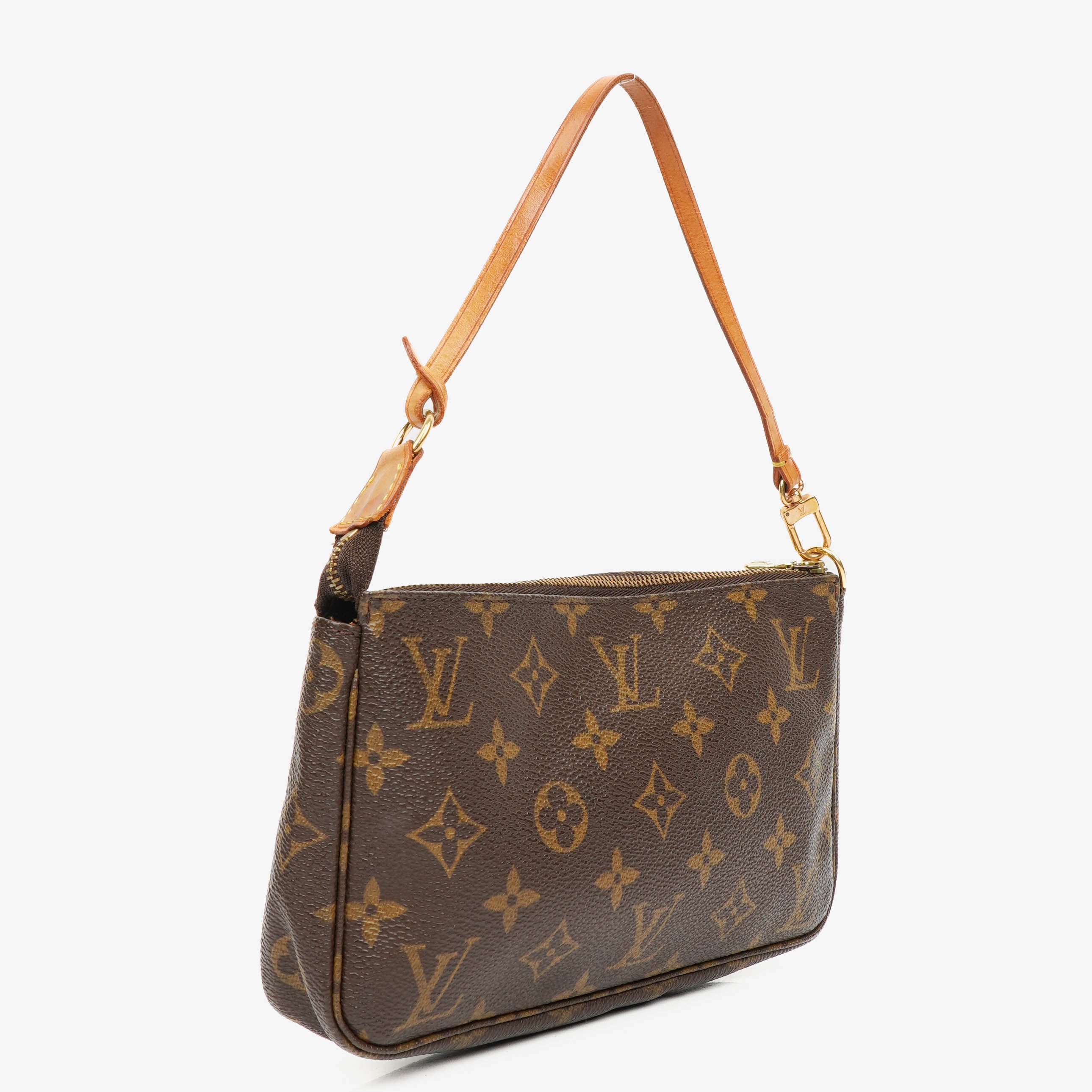 Louis Vuitton Pochette Accessoires Monogram Canvas Clutch Handbag