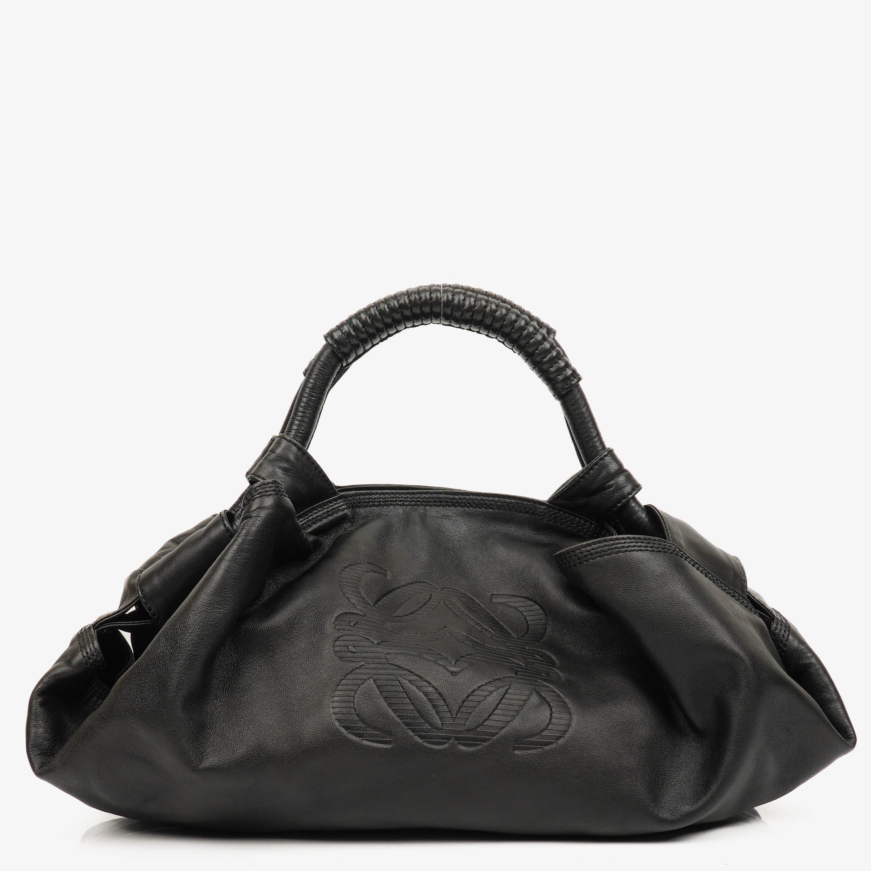 Loewe Black Aire Nappa Anagram Shoulder Bag