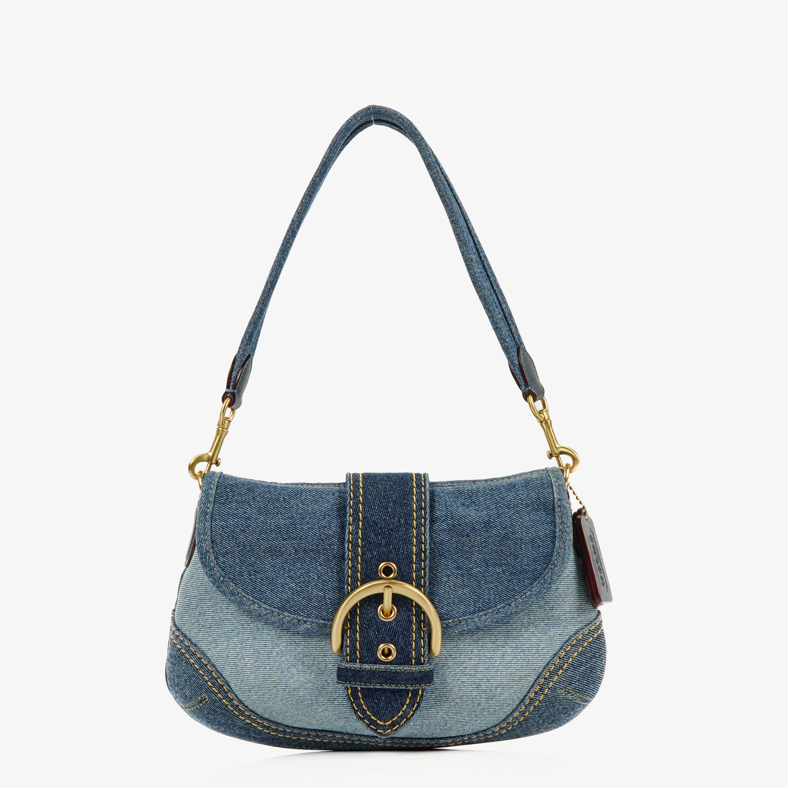 Coach Soho Blue Denim Shoulder Bag