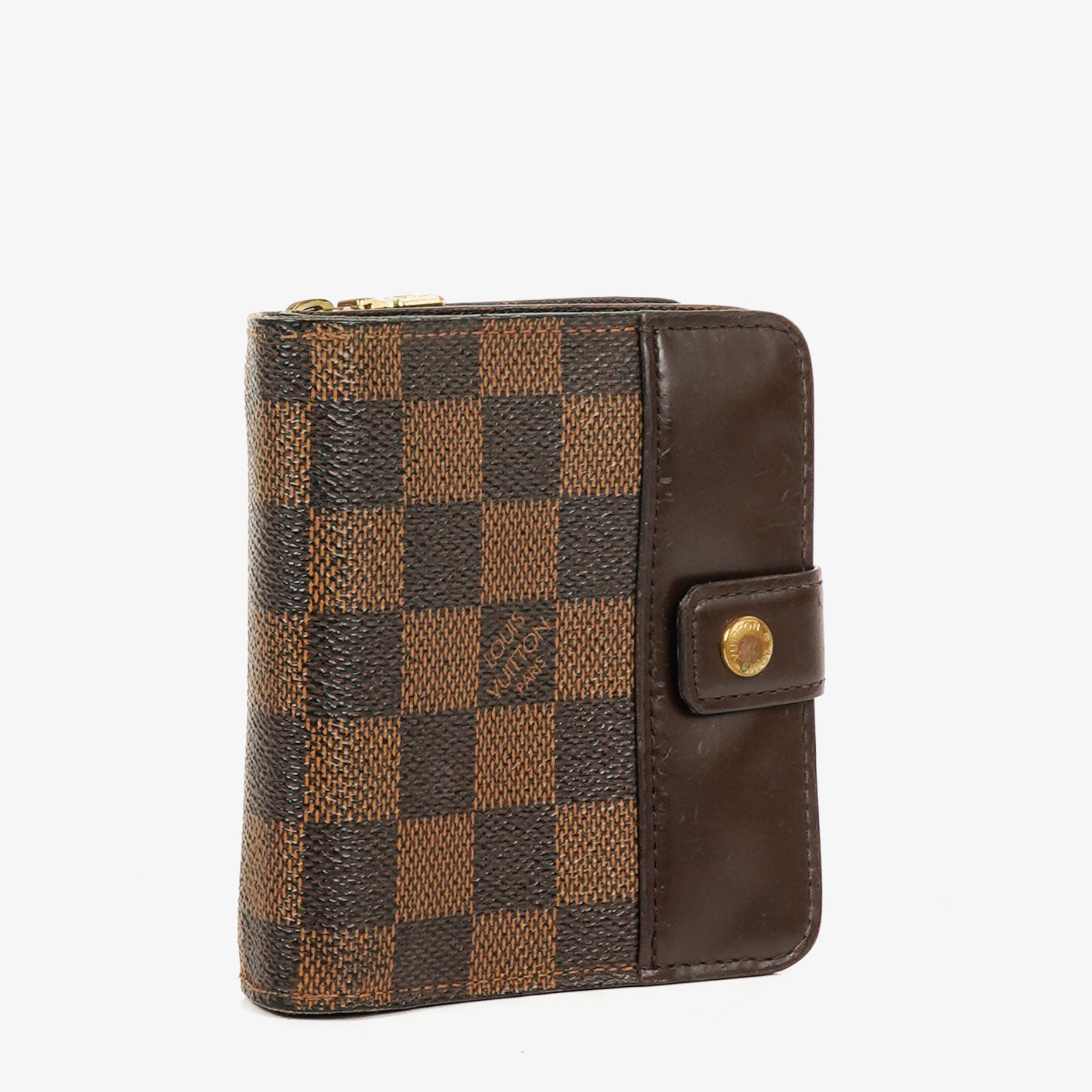 Louis Vuitton Damier Ebene Compact Zippy Wallet