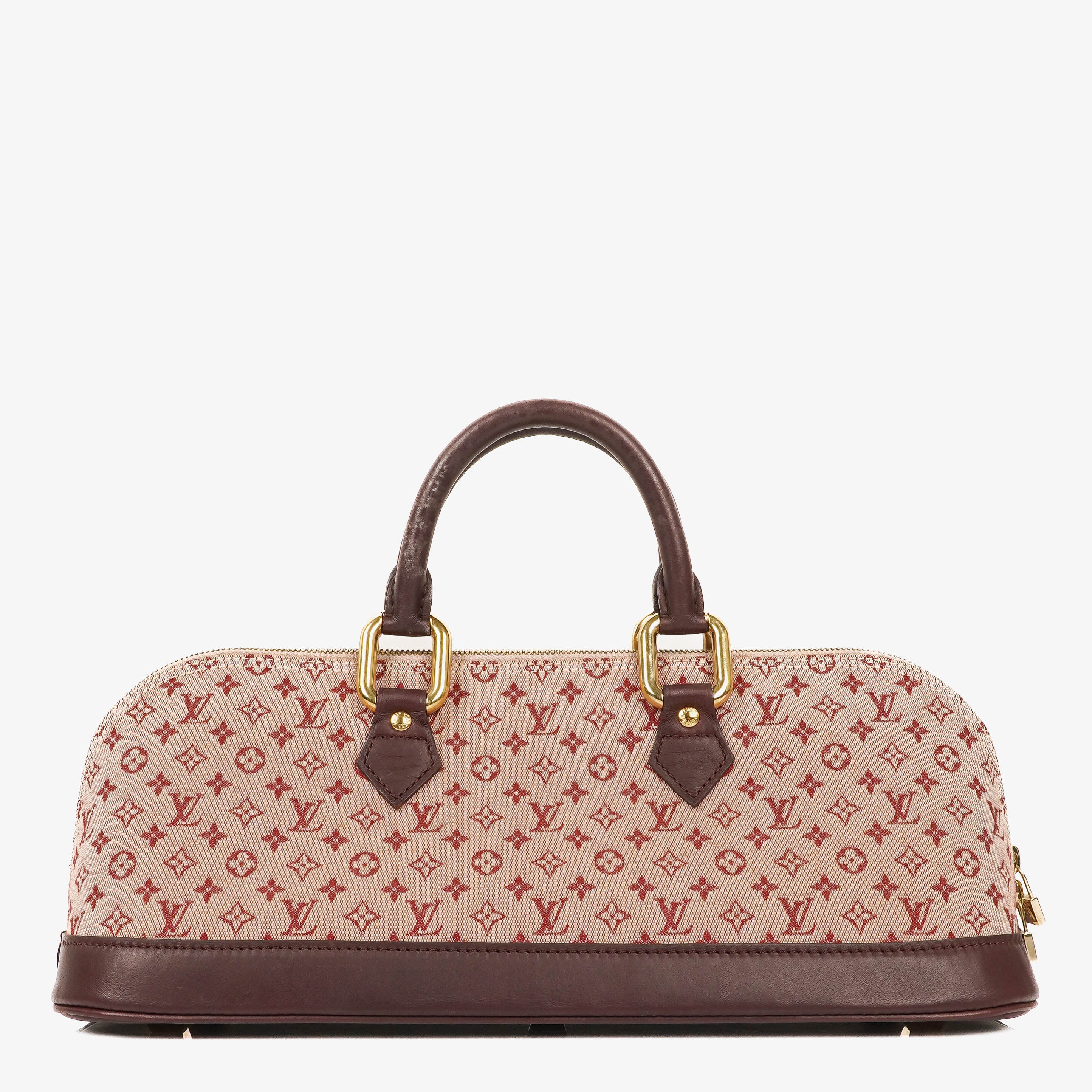 Louis Vuitton Mini Alma Long Cherry Monogram Handbag