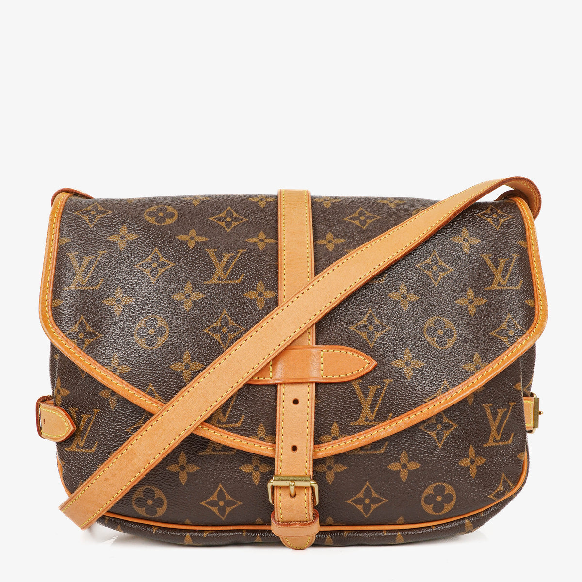 Louis Vuitton Saumur Monogram Canvas Shouder Bag