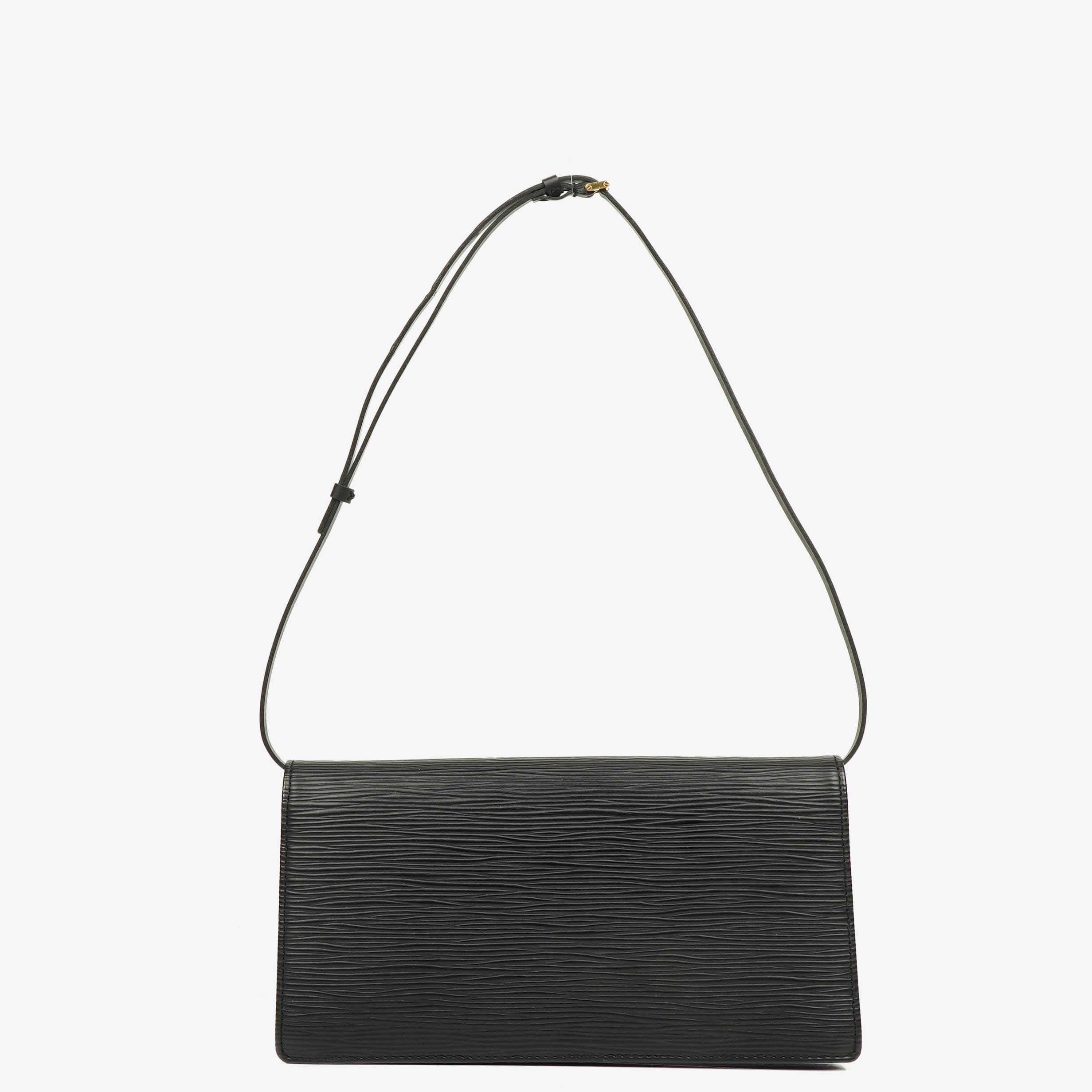 Louis Vuitton Black Epi Leather Honfleur Bag