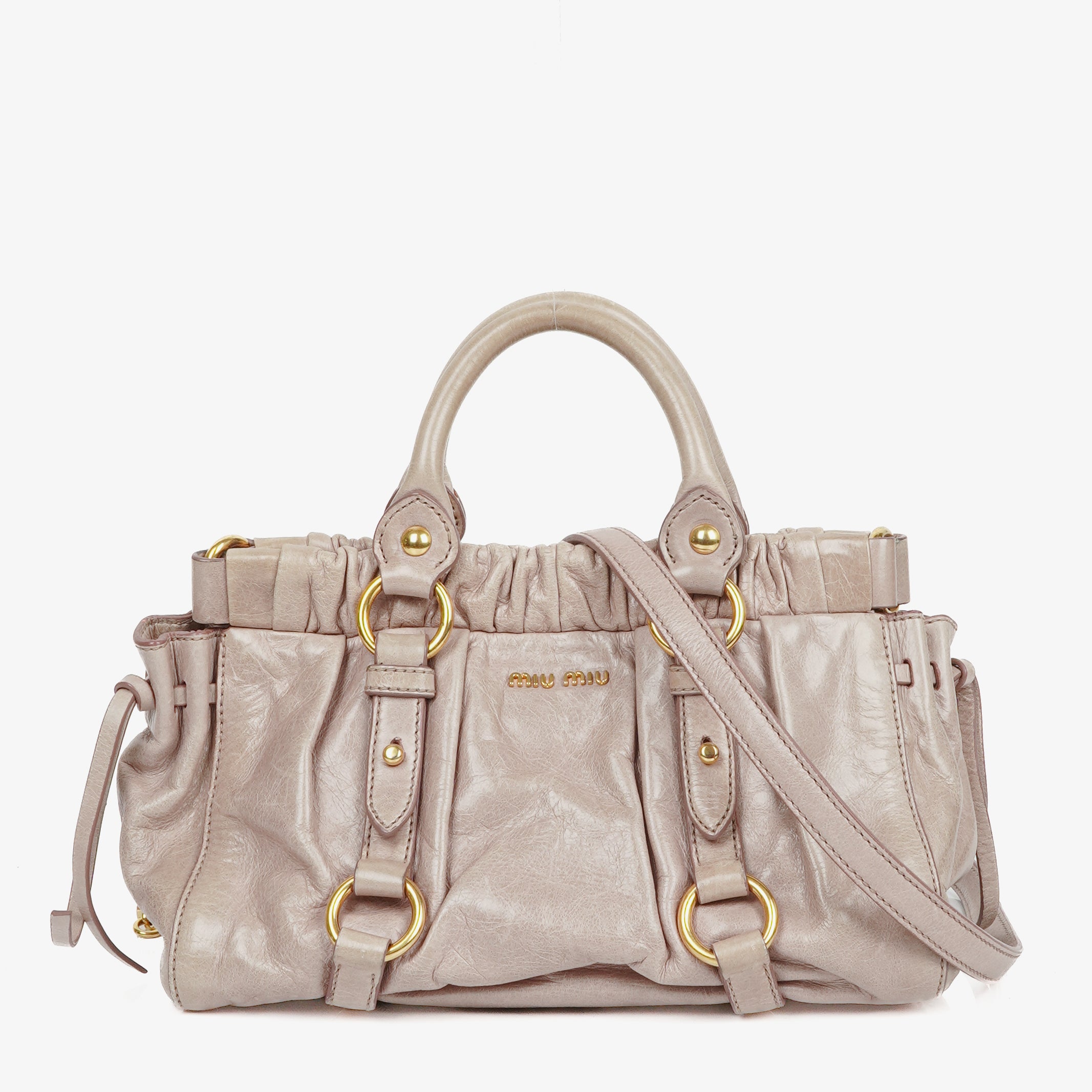 Miu Miu Vitello Satchel Bag