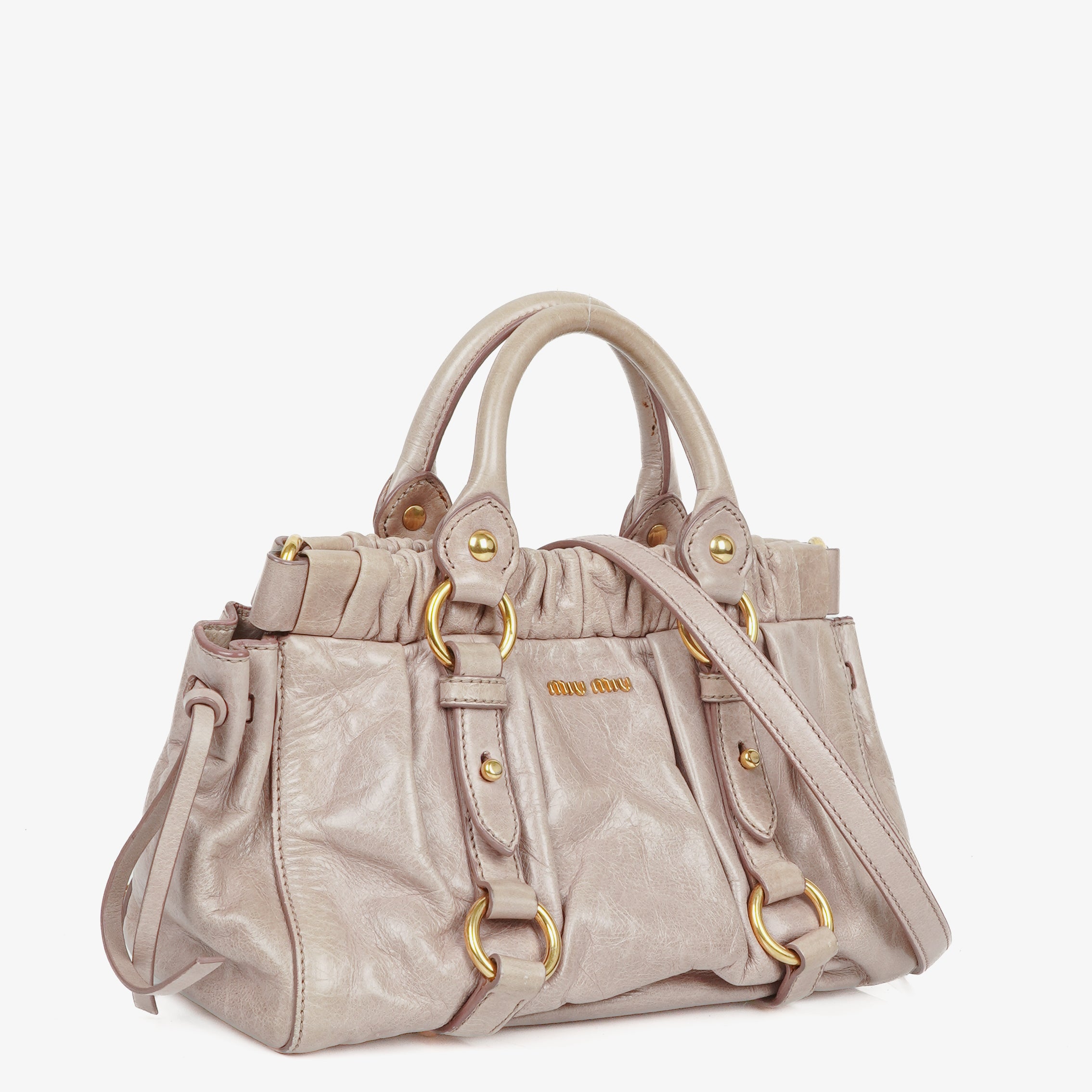 Miu Miu Vitello Satchel Bag