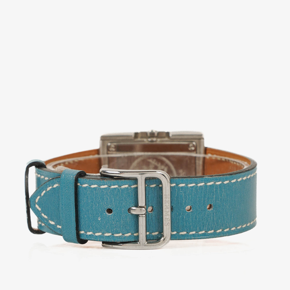 Hermes Belt Ladies 25mm Leather/Stainless Steel Watch