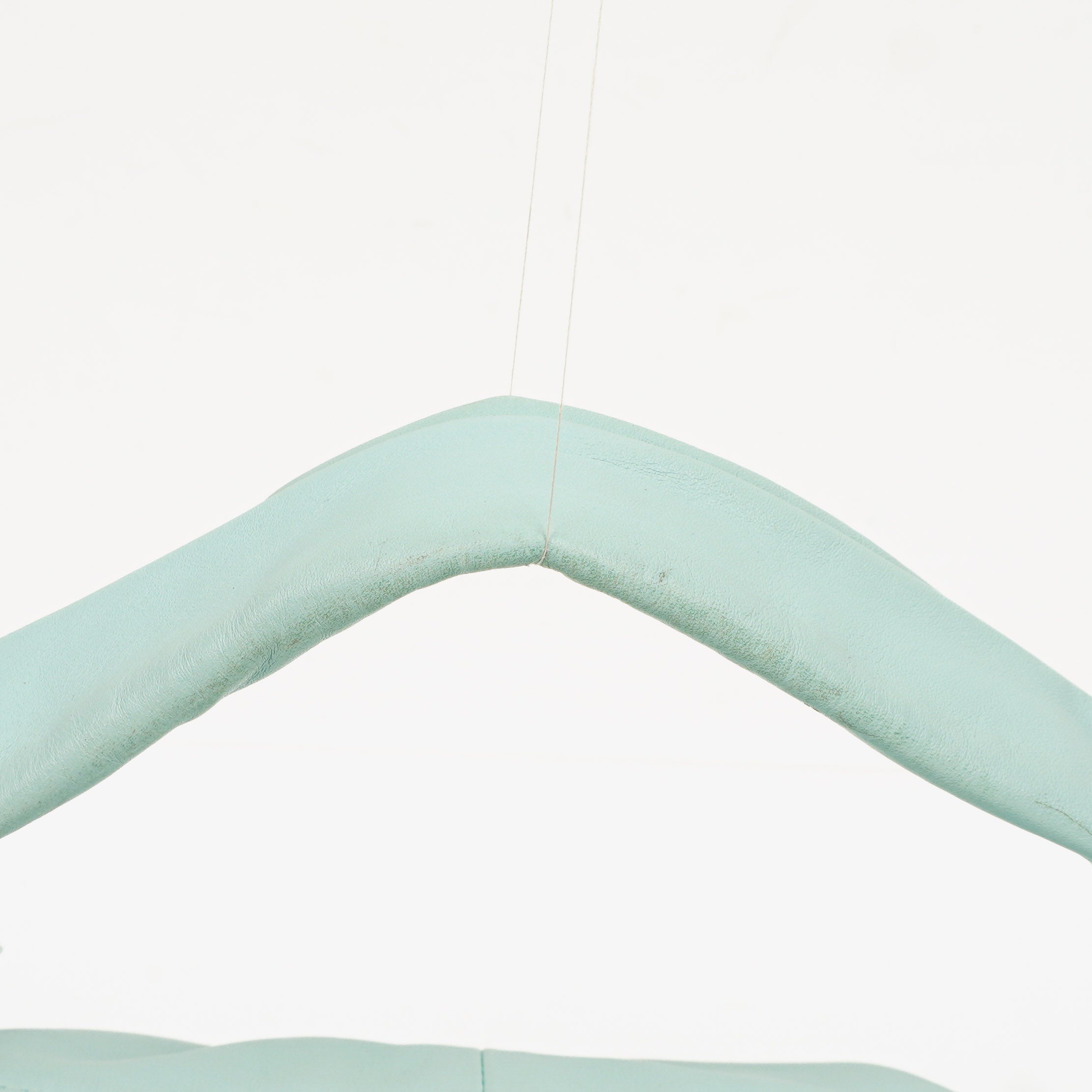 Bottega Veneta Celeste Blue Leather Double Knot Clutch
