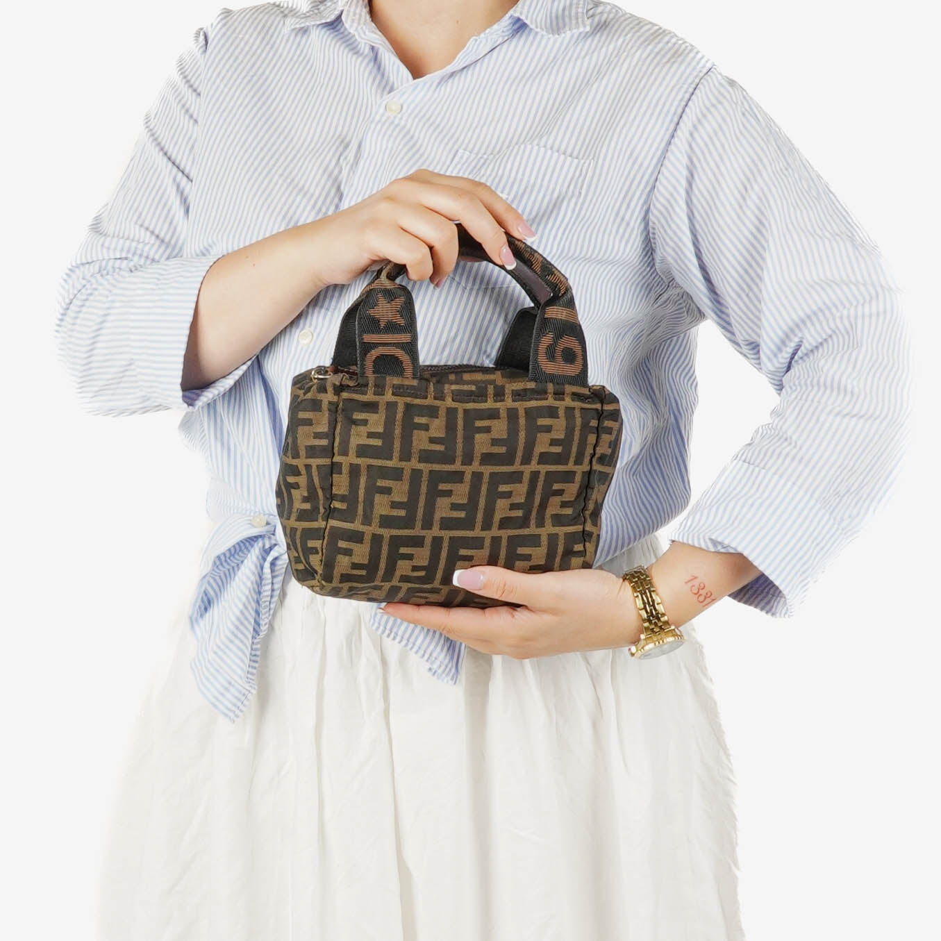 Fendi Zucca Mini Handbag