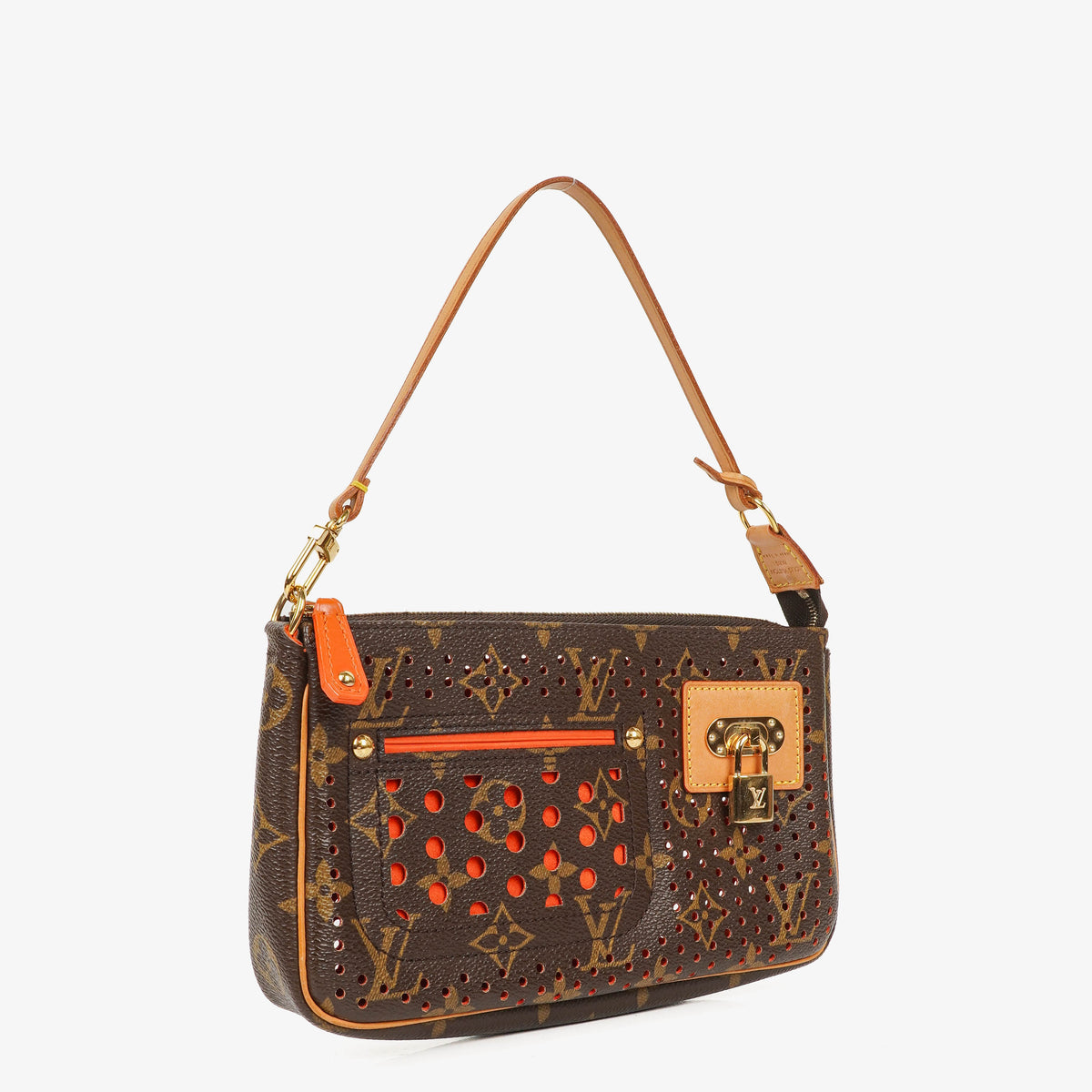 Louis Vuitton Perforated Monogram Pochette Accessories Bag