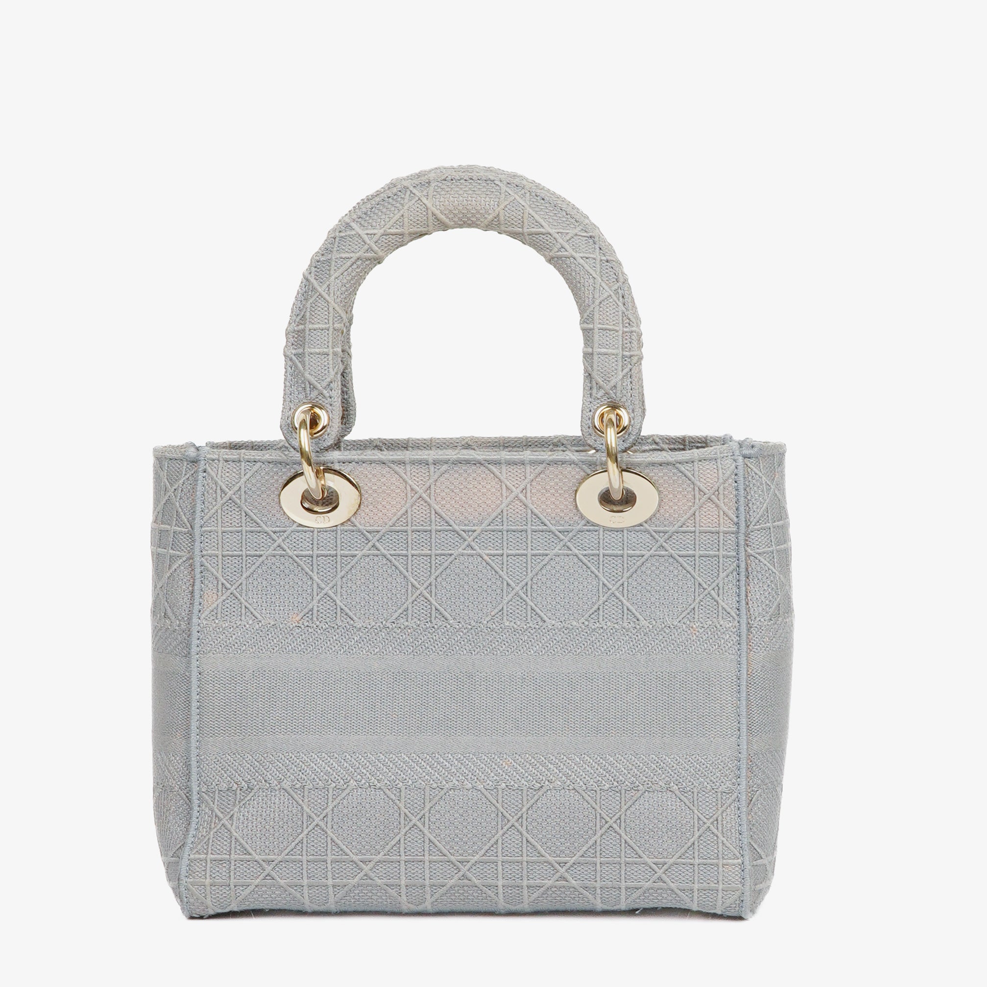 Christian Dior Medium Lady D-Lite Cannage Embroidered Bag