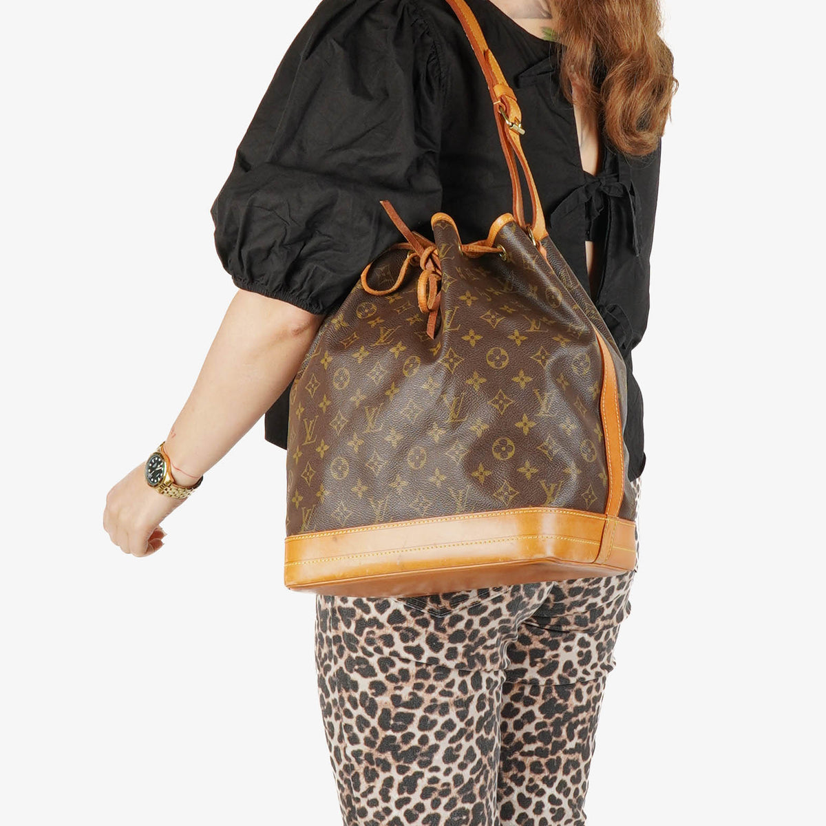 Louis Vuitton Noe GM Monogram Canvas Shoulder Bag