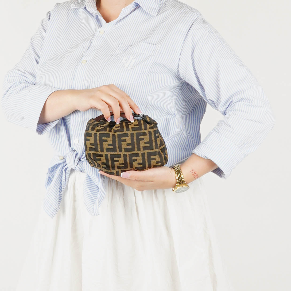 Fendi Zucca Mini Handbag