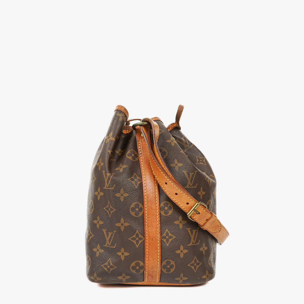 Louis Vuitton Petit Noe Monogram Canvas Shoulder Bag