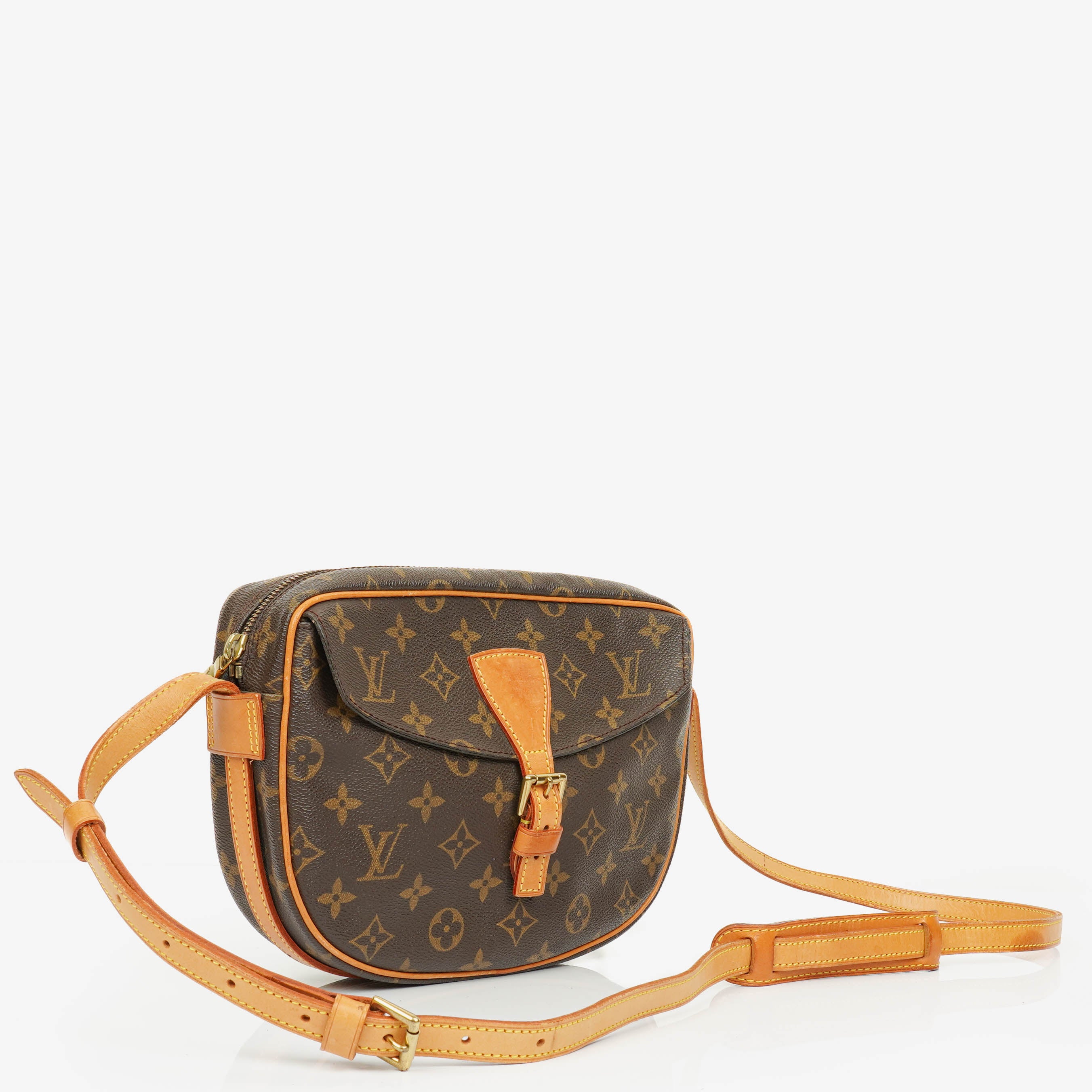 Sac bandoulière Louis Vuitton Jeune Fille MM en toile Monogram