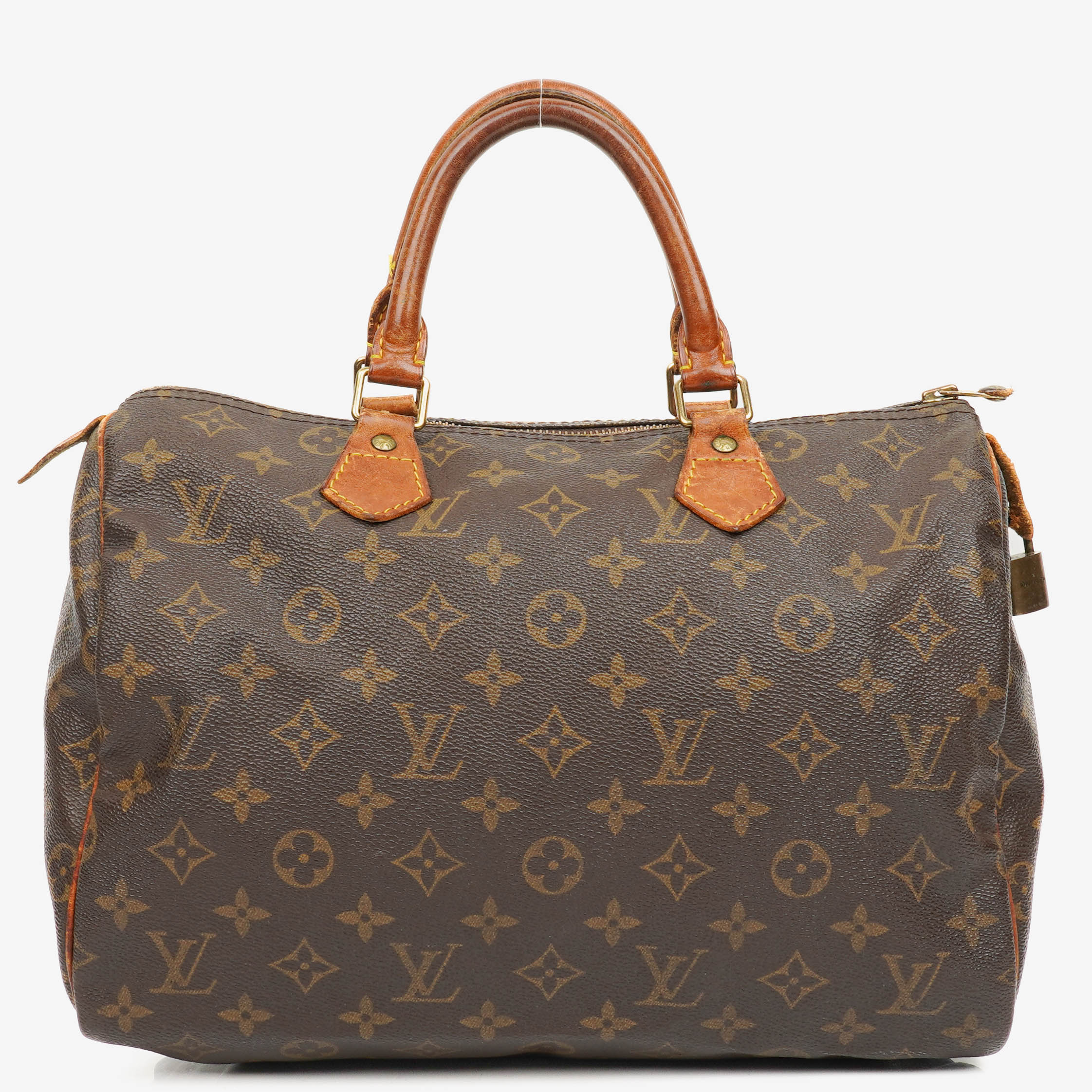 Louis Vuitton Speedy 30 Monogram Canvas Handbag