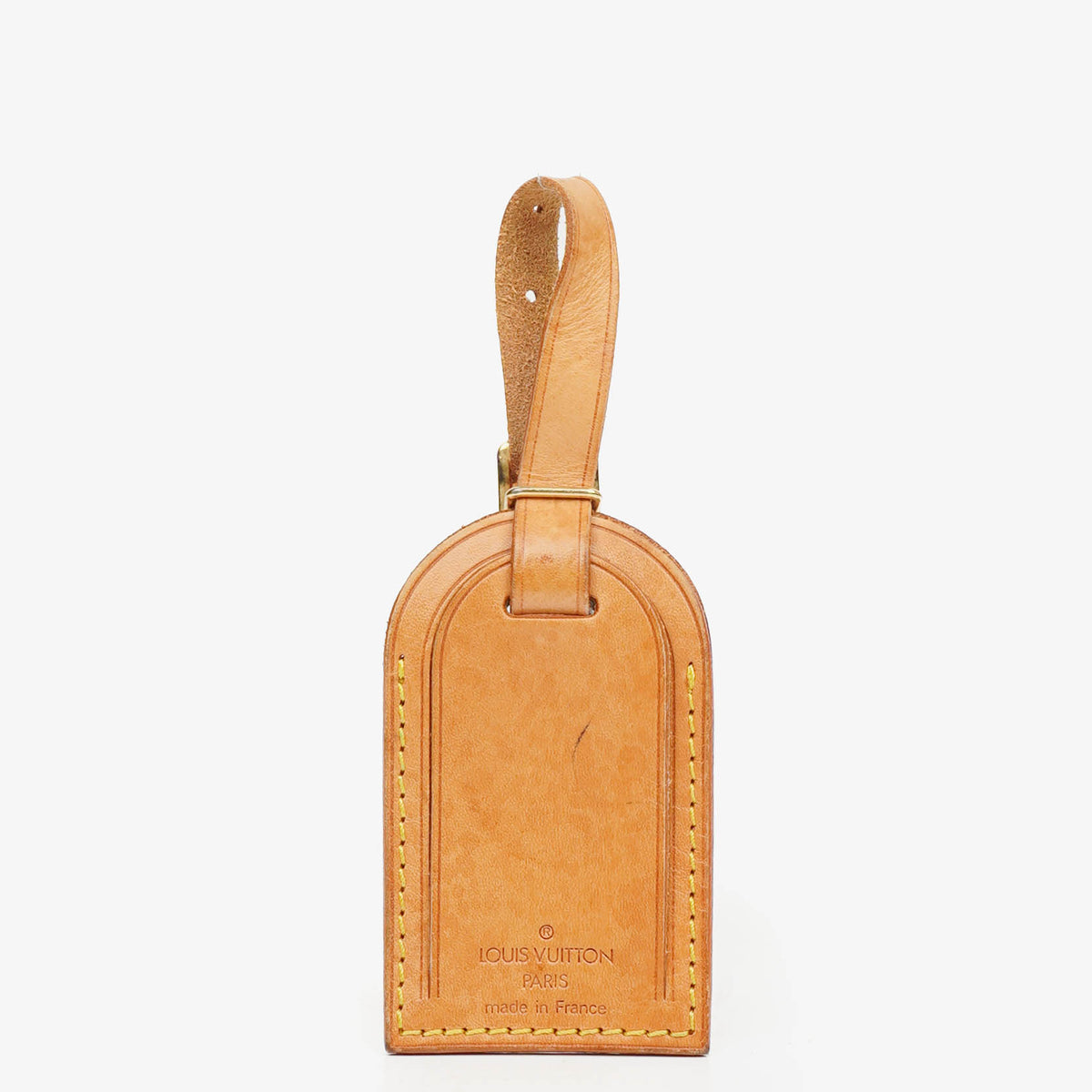 Louis Vuitton Leather Name Tag And Handles Holder
