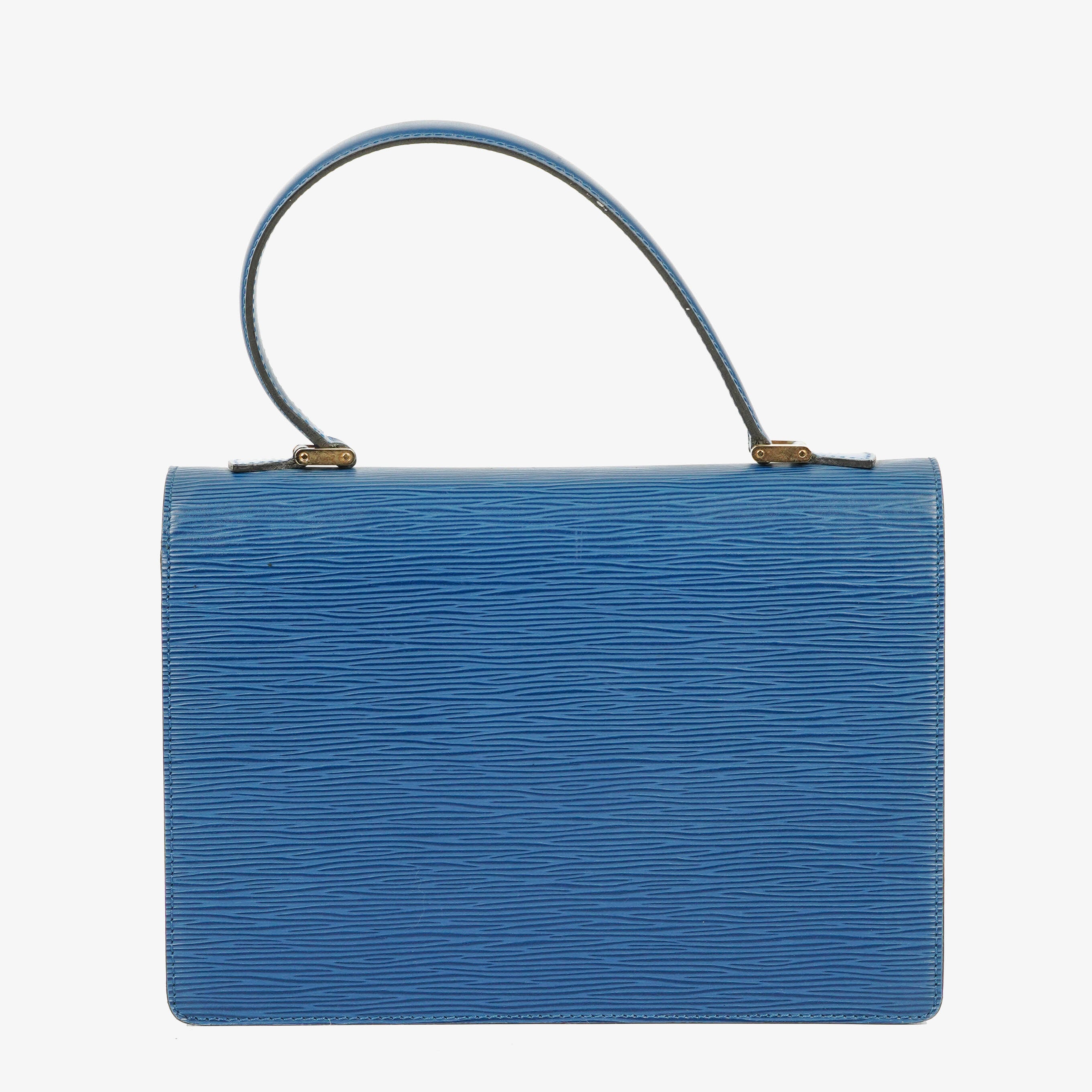 Louis Vuitton Concorde Blue EPI Leather Bag
