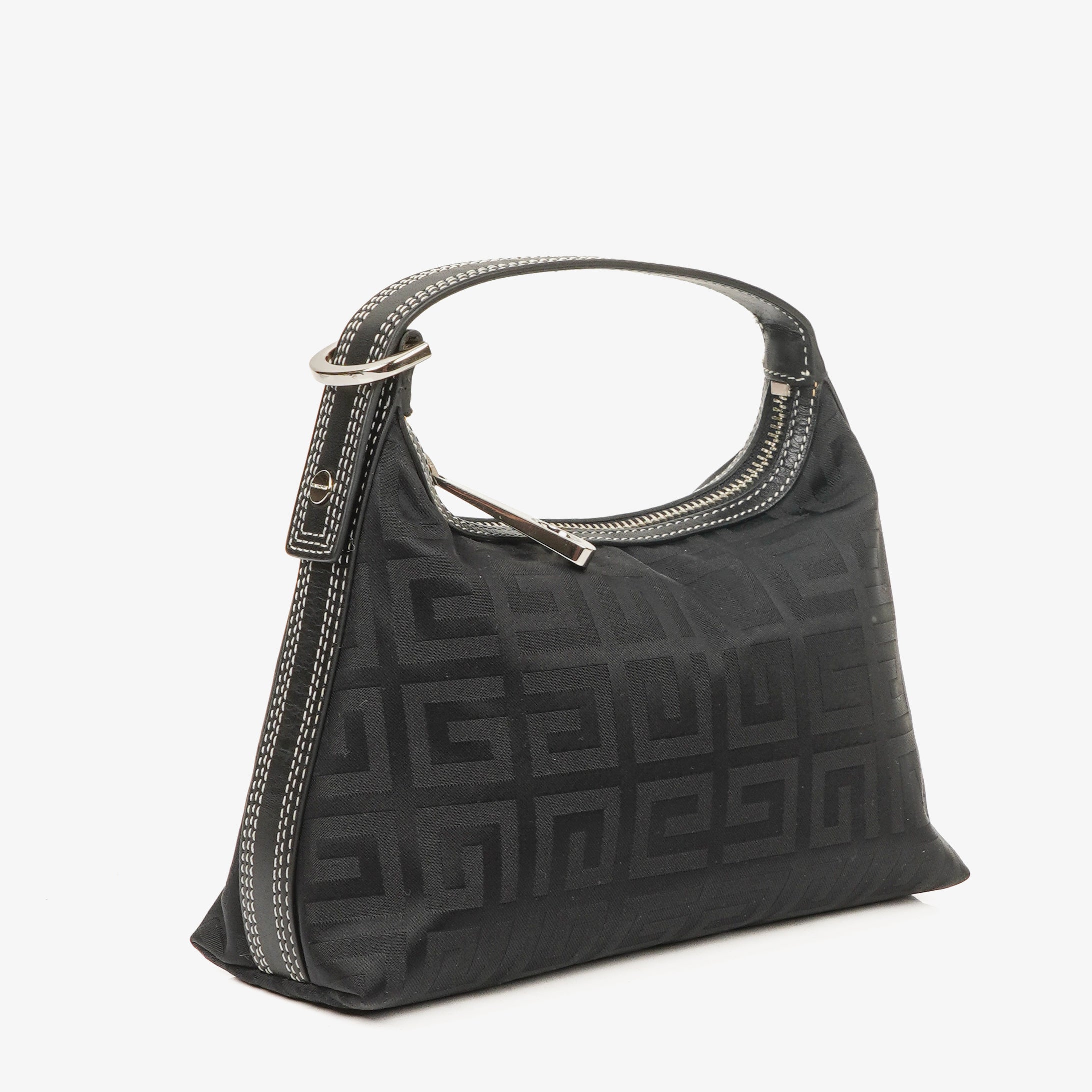 Givenchy Black Nylon Hobo Bag