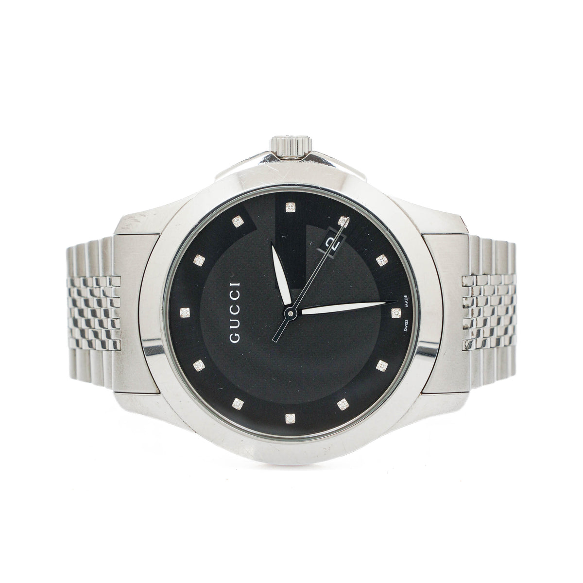 Gucci G-Timeless Stainless Steel 40mm Quartz Watch