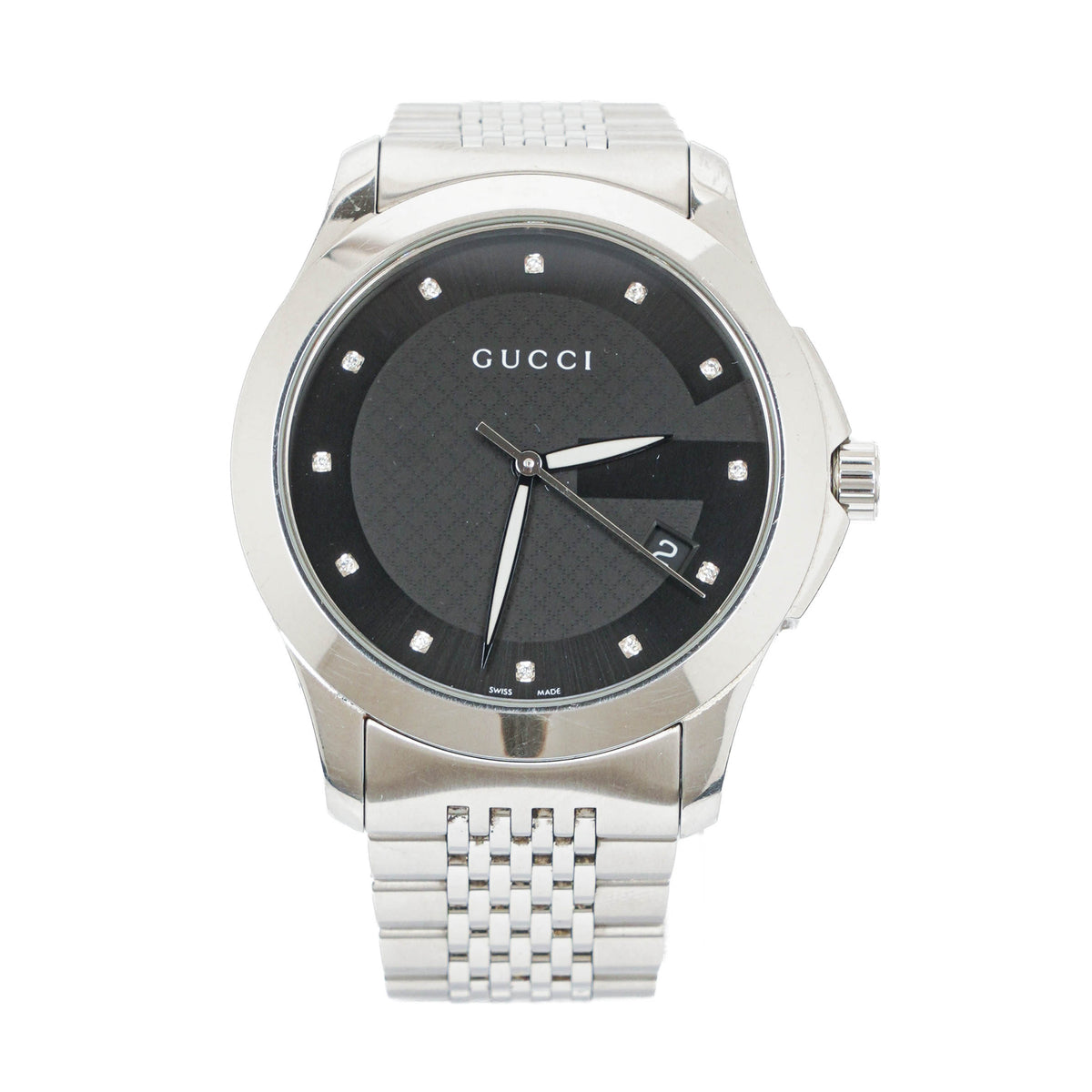 Gucci G-Timeless Stainless Steel 40mm Quartz Watch