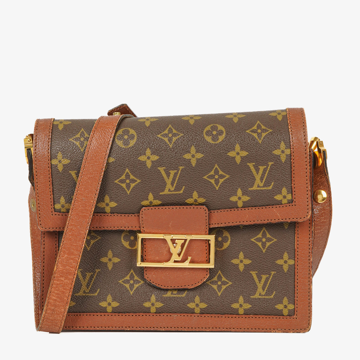 Louis Vuitton Dauphine Monogram Canvas Shoulder Bag