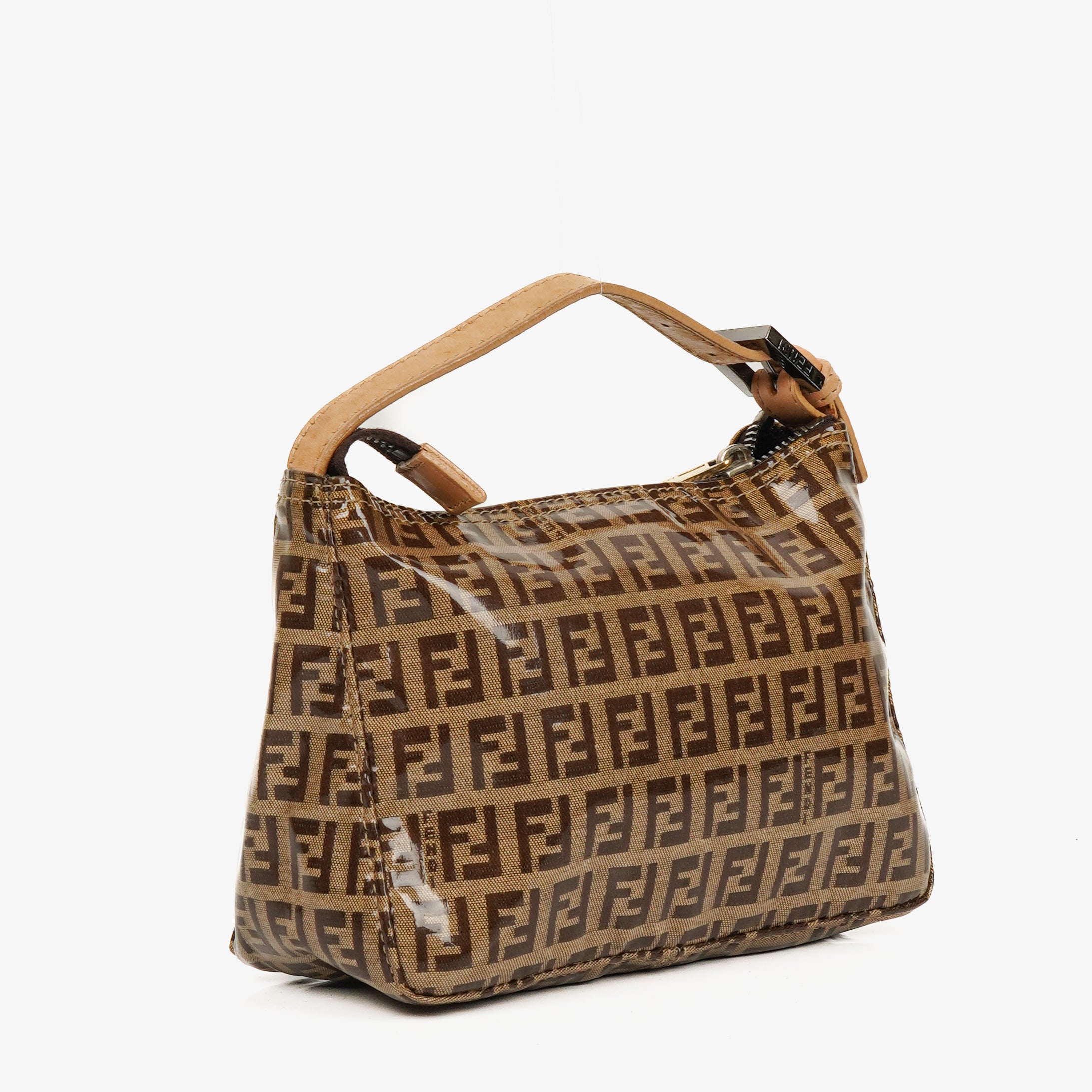 Fendi Vinyl Zucchino Mini Bag