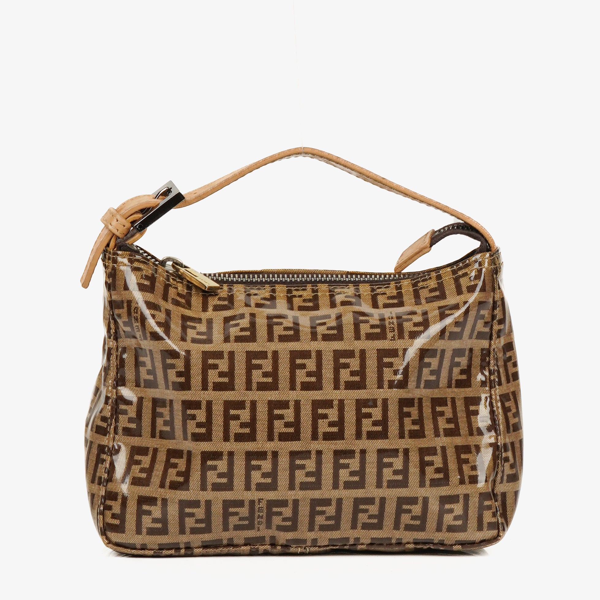 Fendi Vinyl Zucchino Mini Bag