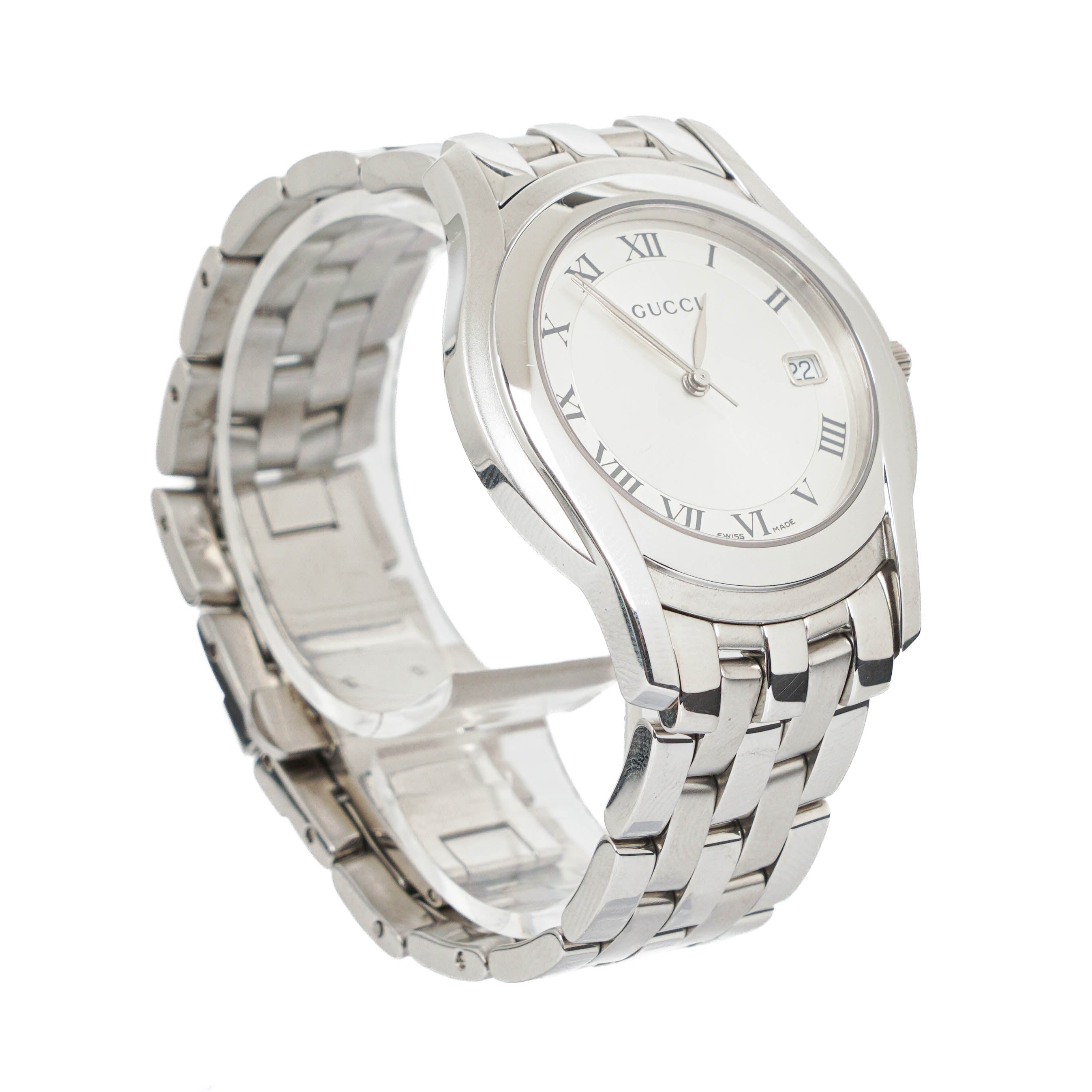 Gucci 5500M Classic Women's Stainless Steel Watch