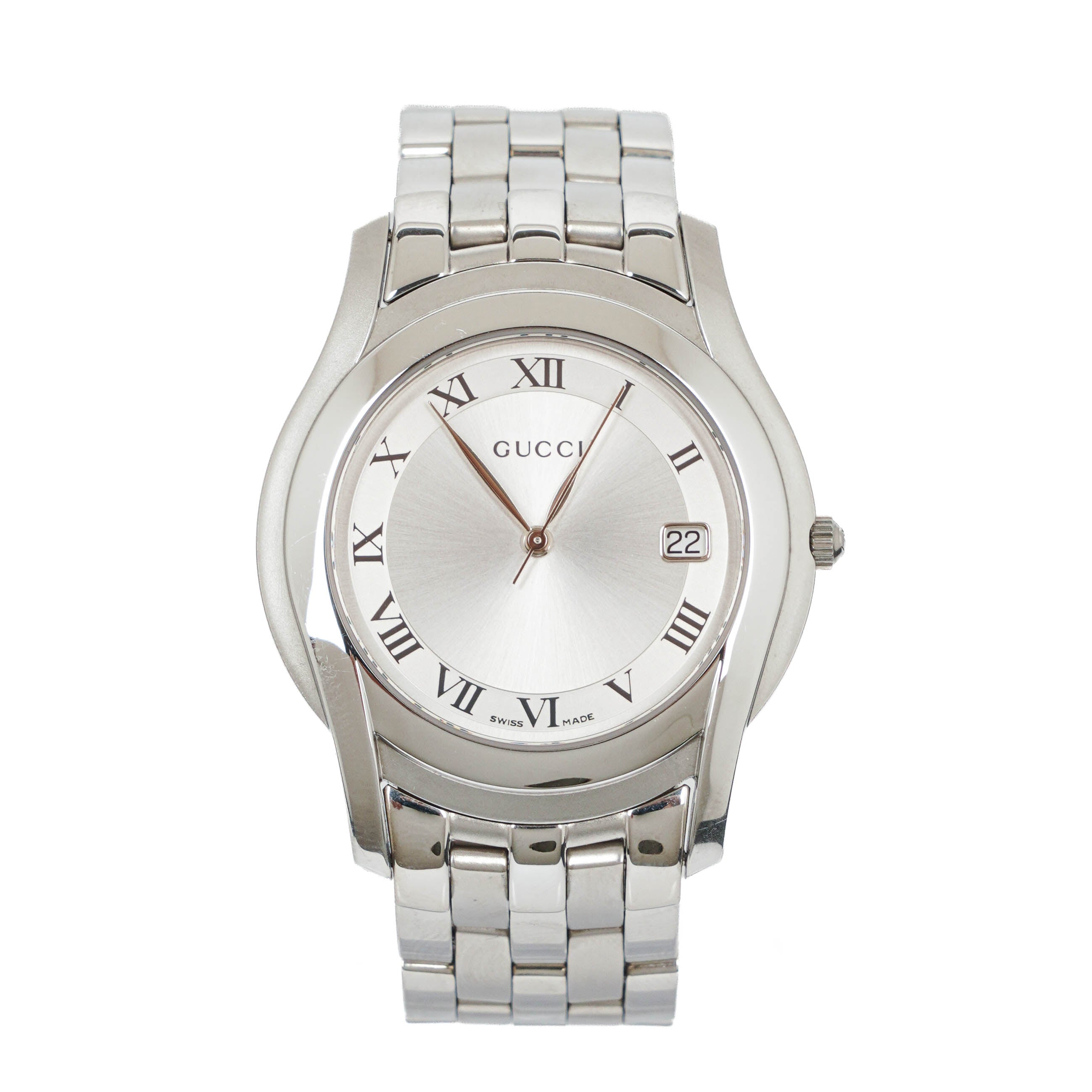 Gucci 5500M Classic Women's Stainless Steel Watch