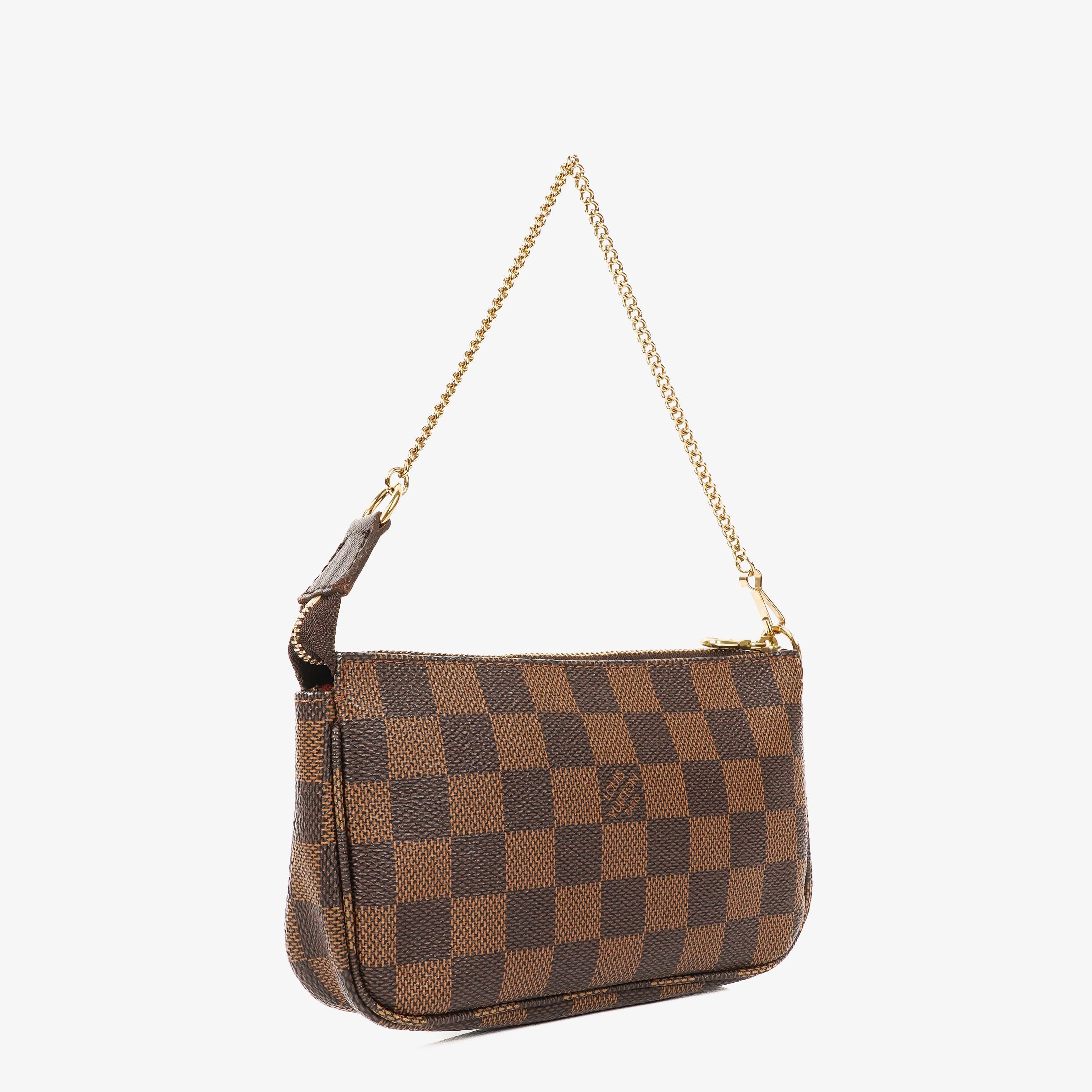 Louis Vuitton Mini Pochette Damier Ebene Canvas