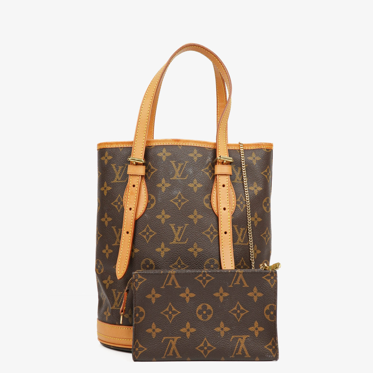 Louis Vuitton Monogram Canvas Petit Bucket Bag