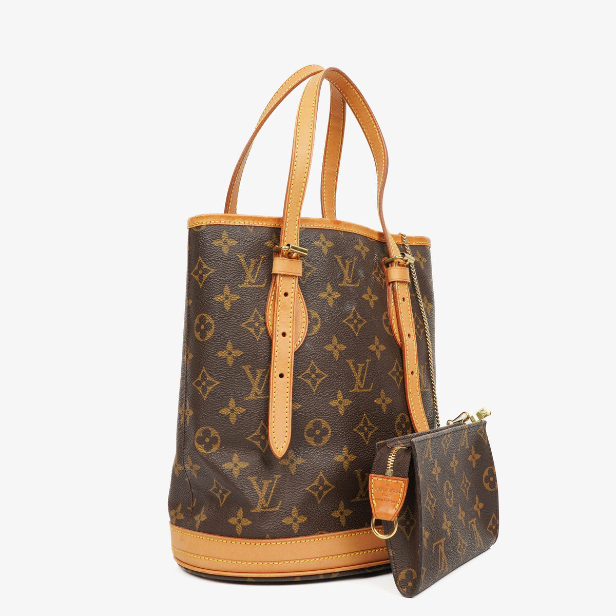 Louis Vuitton Monogram Canvas Petit Bucket Bag
