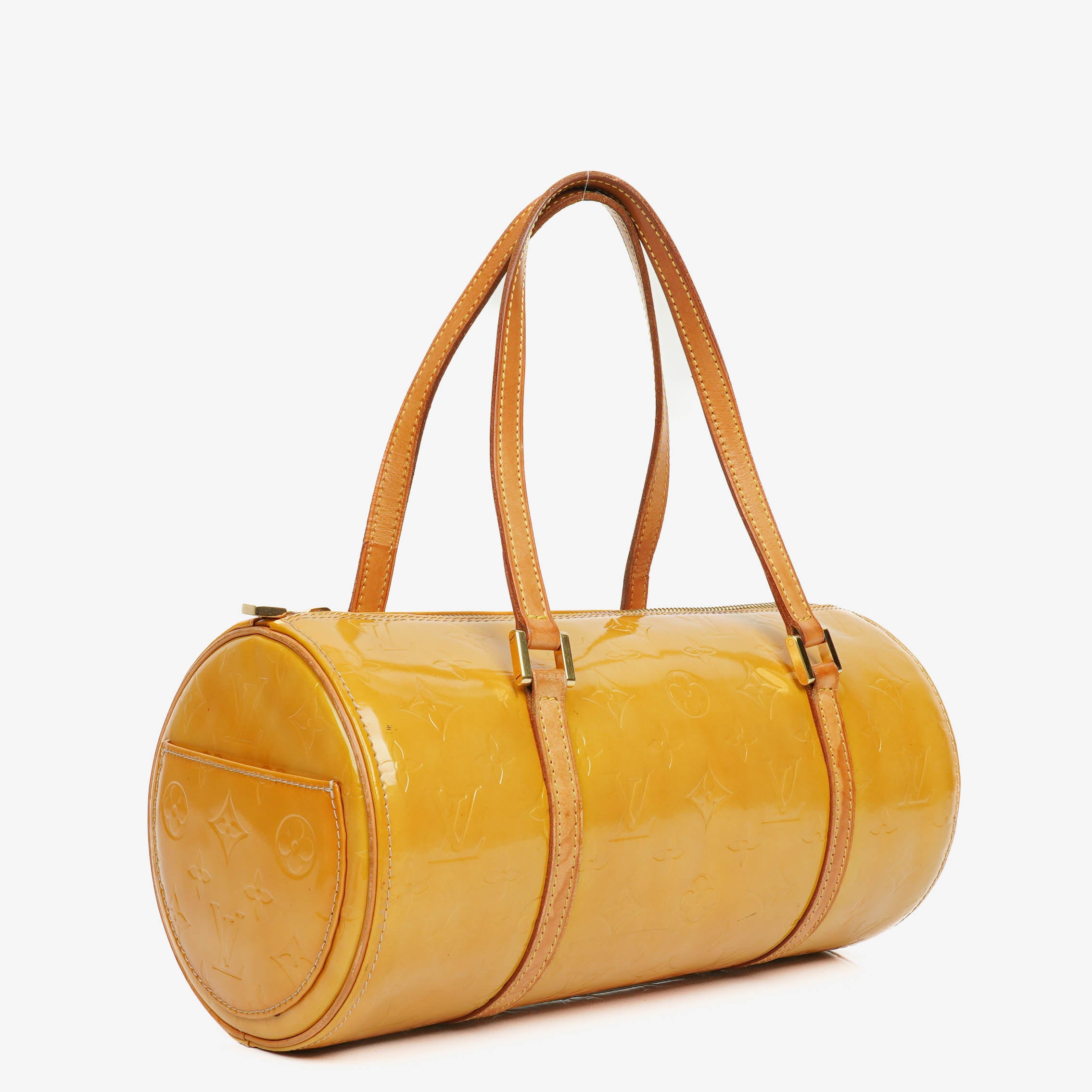 Louis Vuitton Papillon 30 Bedford Monogram Vernis Leather Bag