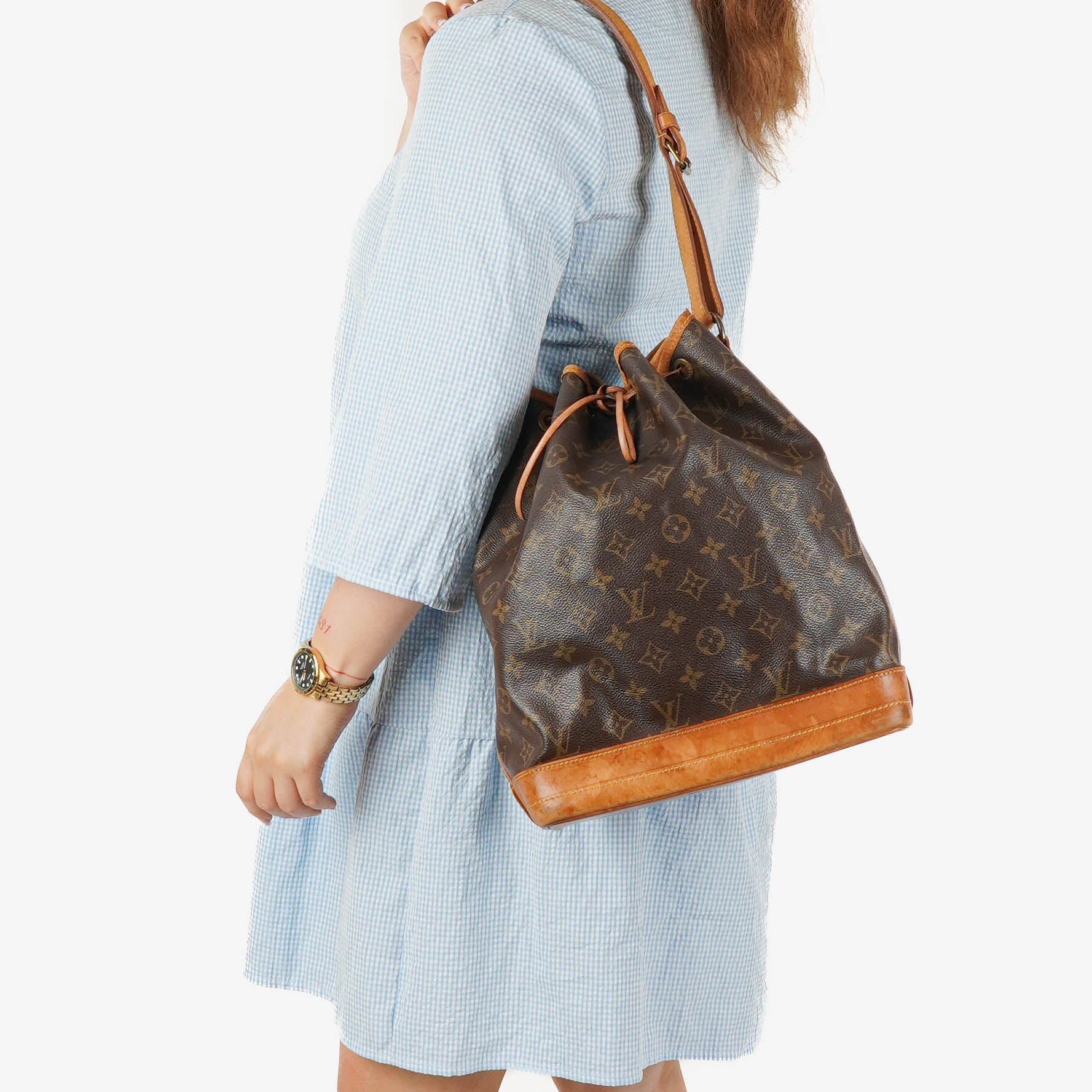 Louis Vuitton Noe GM Monogram Canvas Shoulder Bag