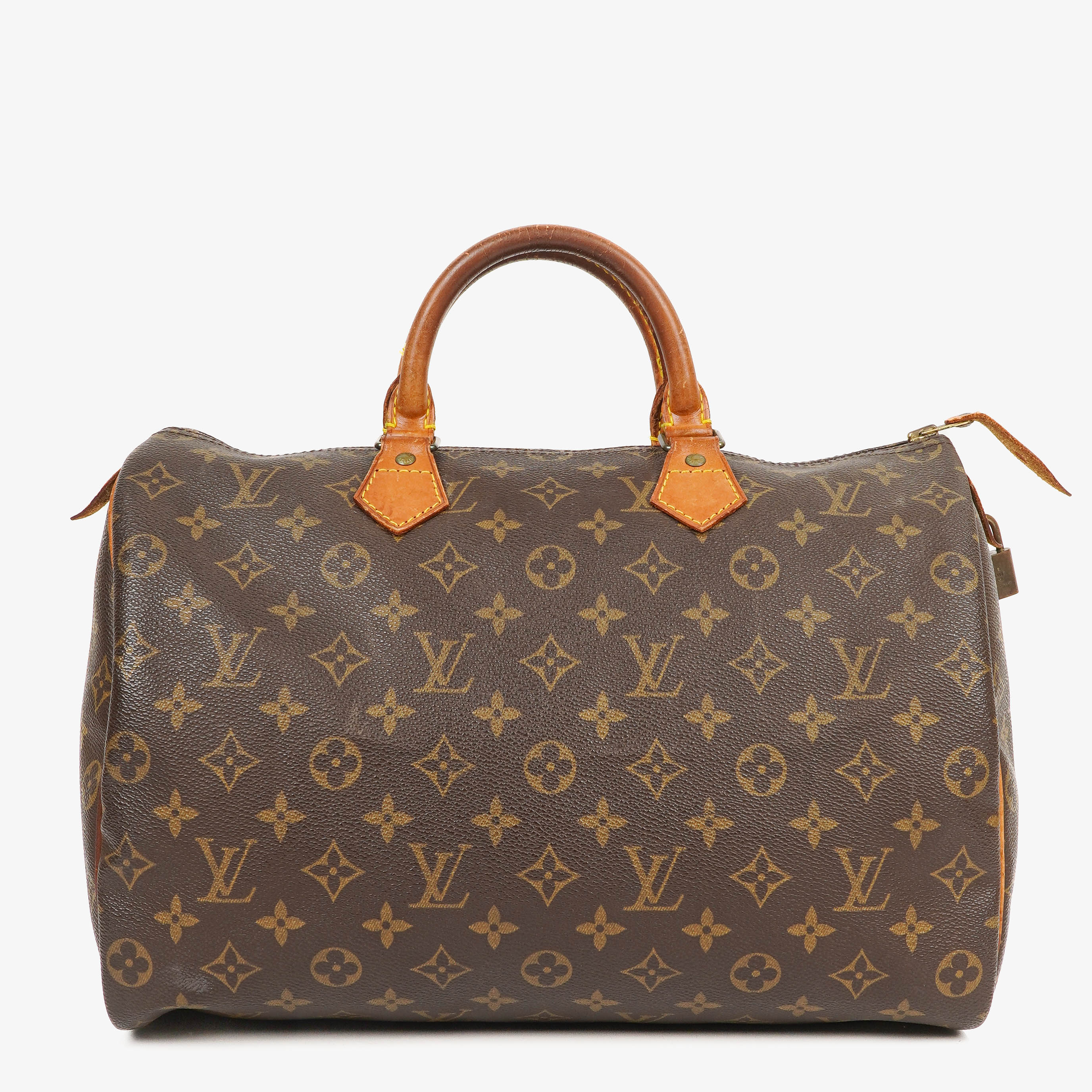 Louis Vuitton Speedy 35 Monogram Canvas Handbag