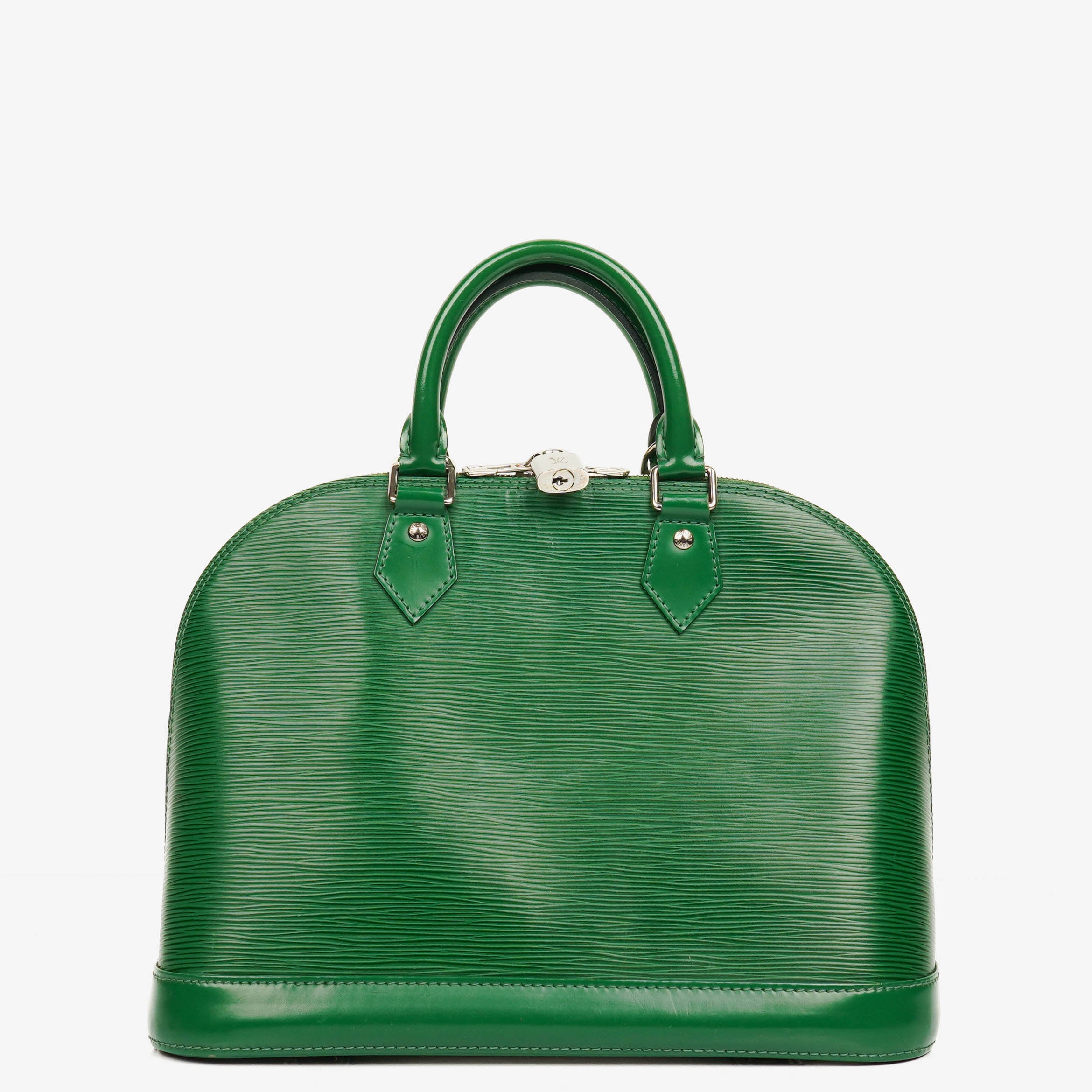 Louis Vuitton Green Epi Leather Alma PM Handbag