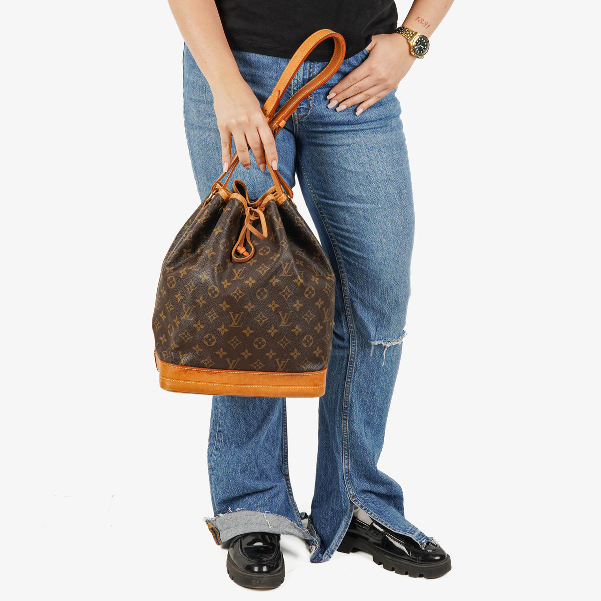 Louis Vuitton Noe Grande GM Monogram Canvas Shoulder Bag