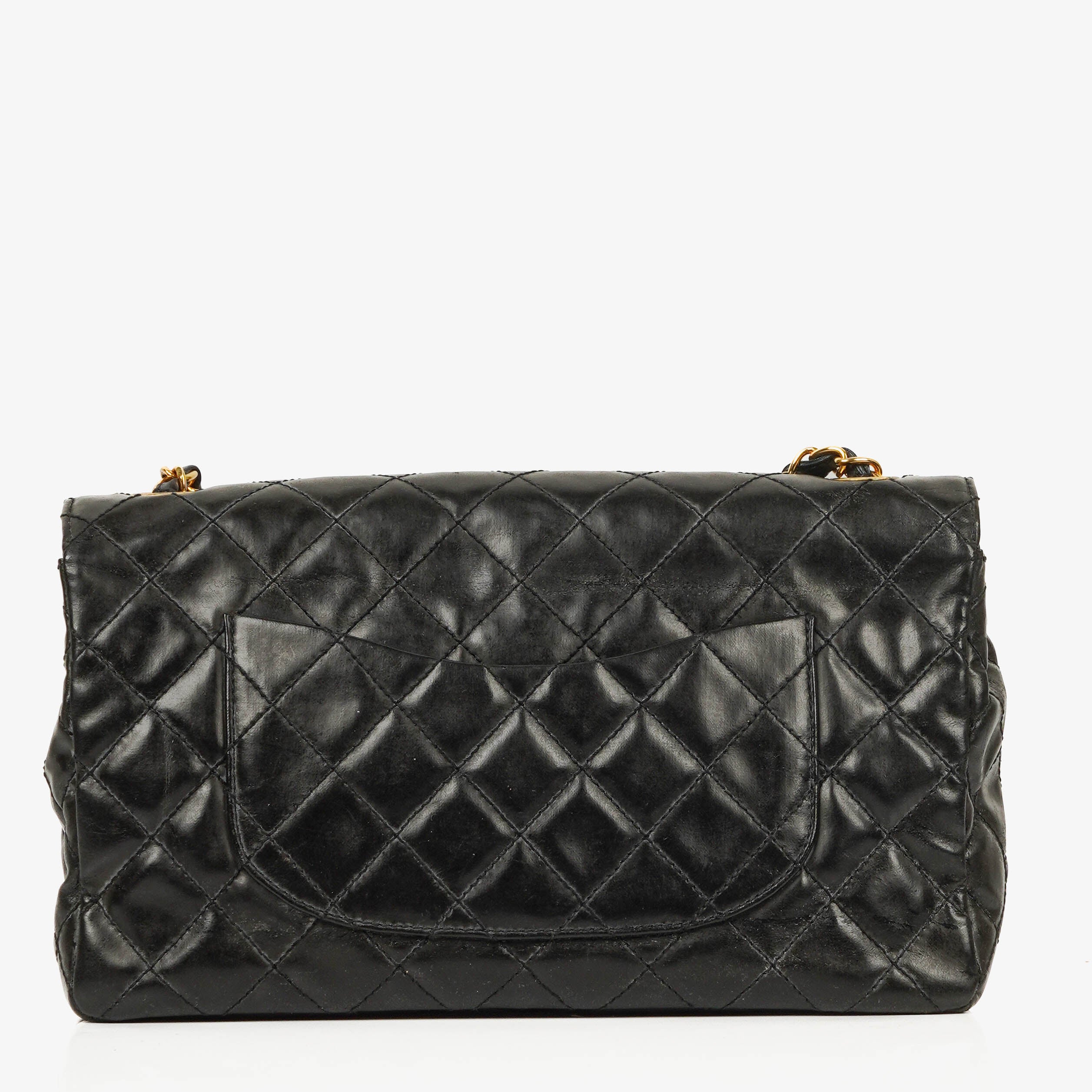 Chanel Classic Single Flap Bag Quilted Lambskin With 24K Gold-Plated Hardware