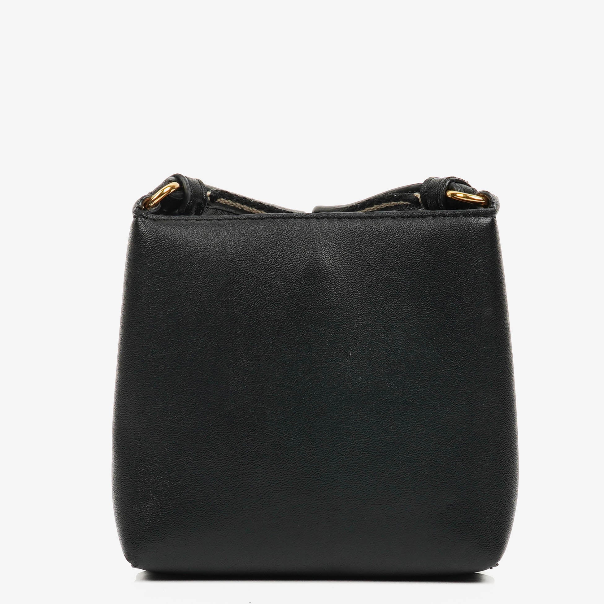 Stella McCartney Black Eco Alter Nappa Micro Crossbody Bag