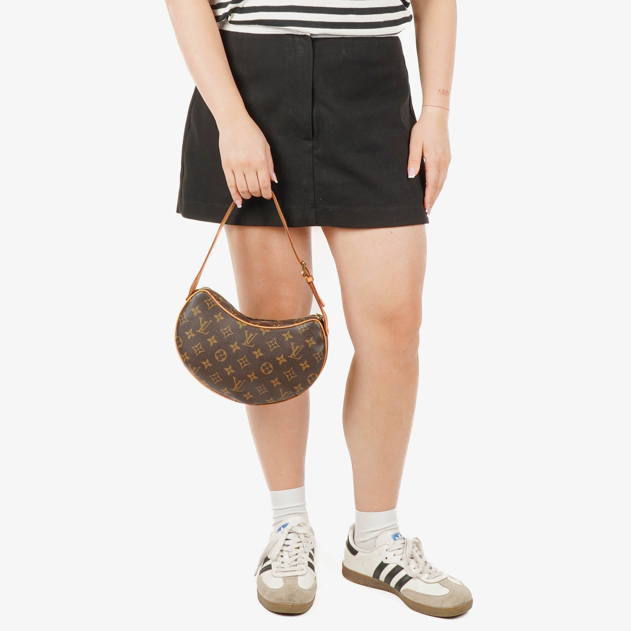 Louis Vuitton Monogram Canvas Croissant PM Bag