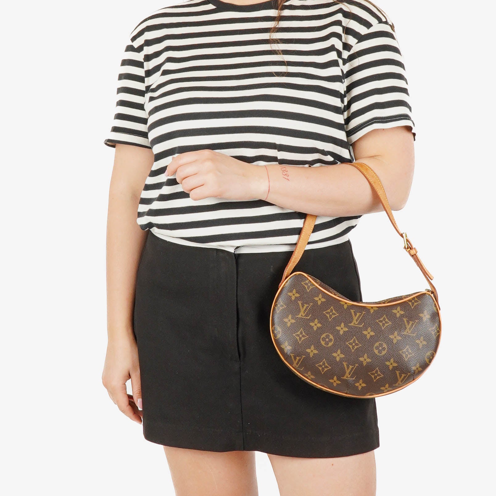 Louis Vuitton Monogram Canvas Croissant PM Bag