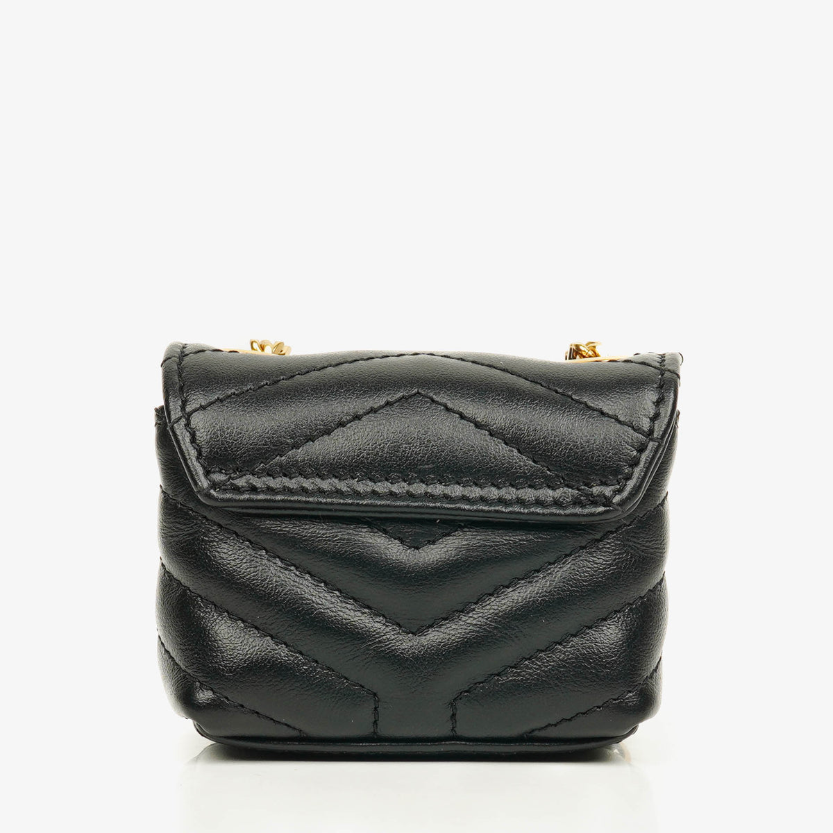 Saint Laurent Micro Loulou Airpods Crossbody Bag