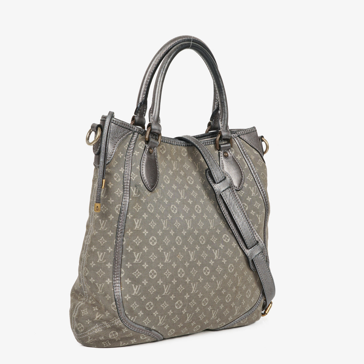Louis Vuitton Besace Angele Platine Mini Lin Monogram Shoulder Bag