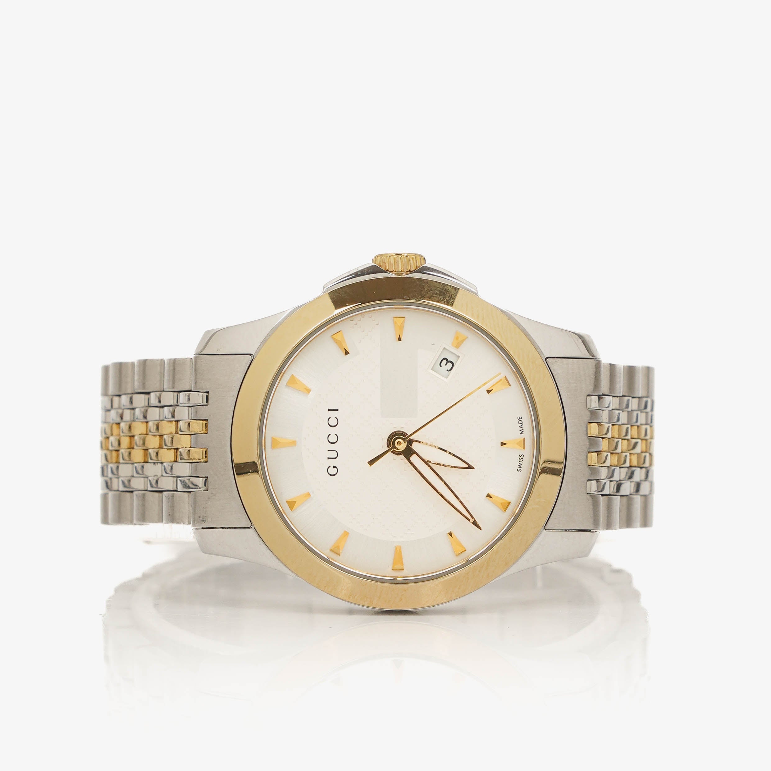 Gucci G-Timeless Two-Tone Stainless Steel Watch