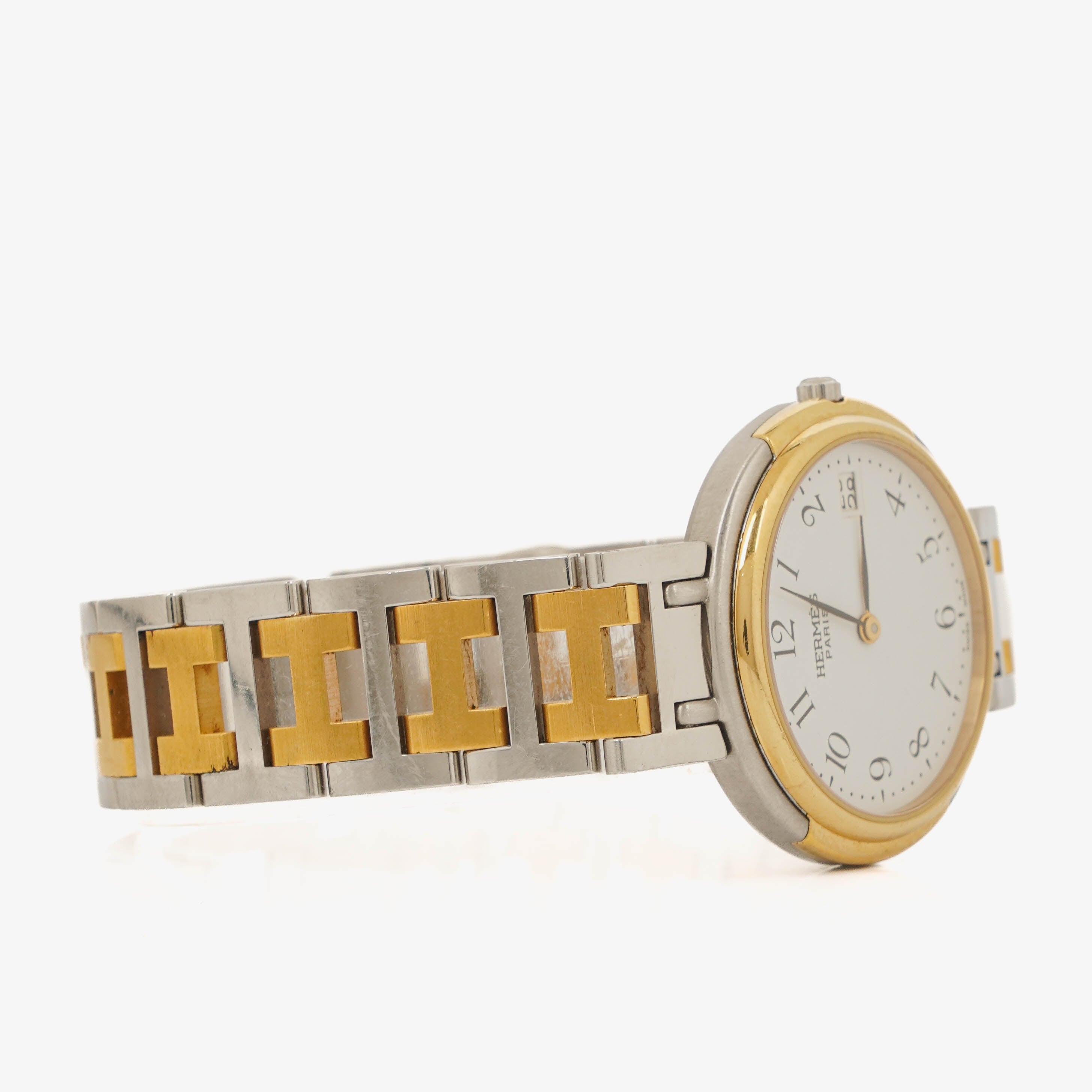 Hermes Clipper Windsor 31mm Stainless Steel Quartz Watch