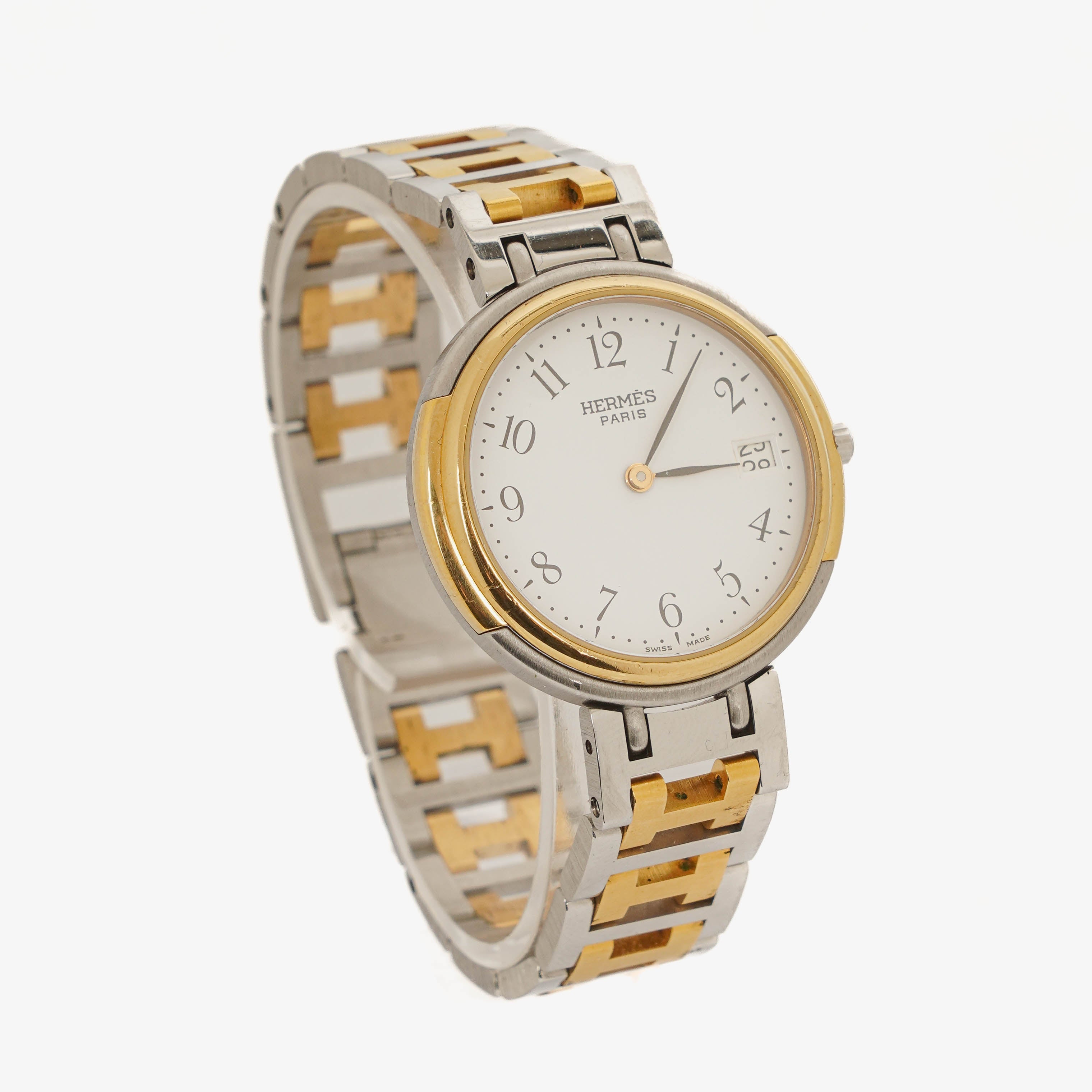 Hermes Clipper Windsor 31mm Stainless Steel Quartz Watch