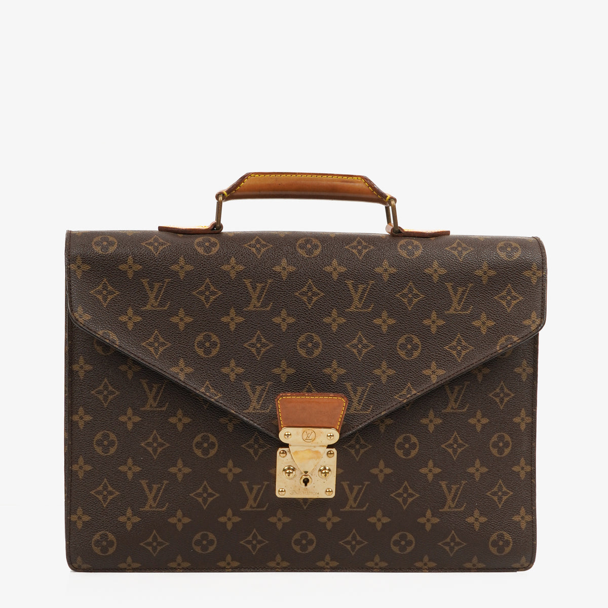 Louis Vuitton Serviette Ambassador Monogram Canvas Briefcase
