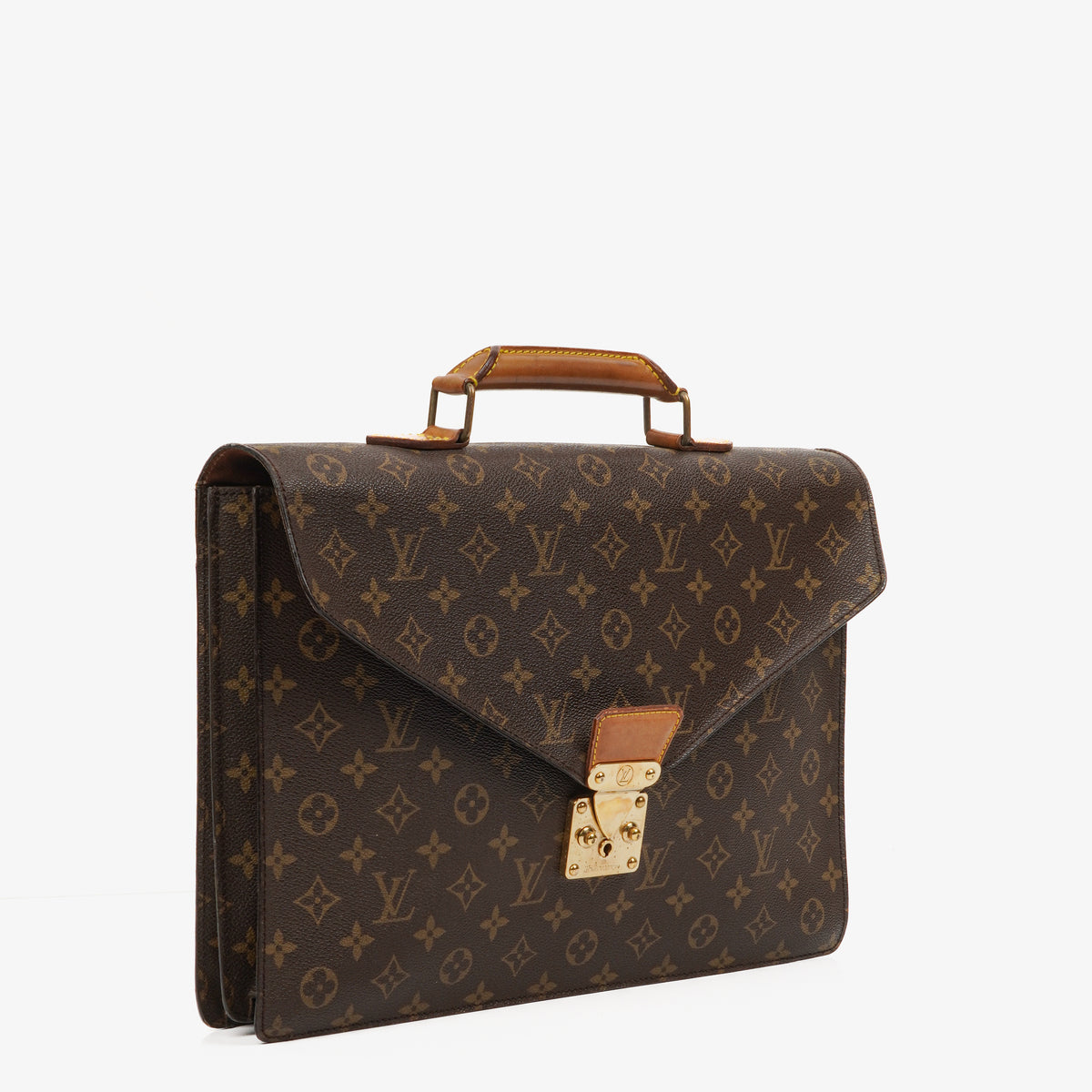 Louis Vuitton Serviette Ambassador Monogram Canvas Briefcase